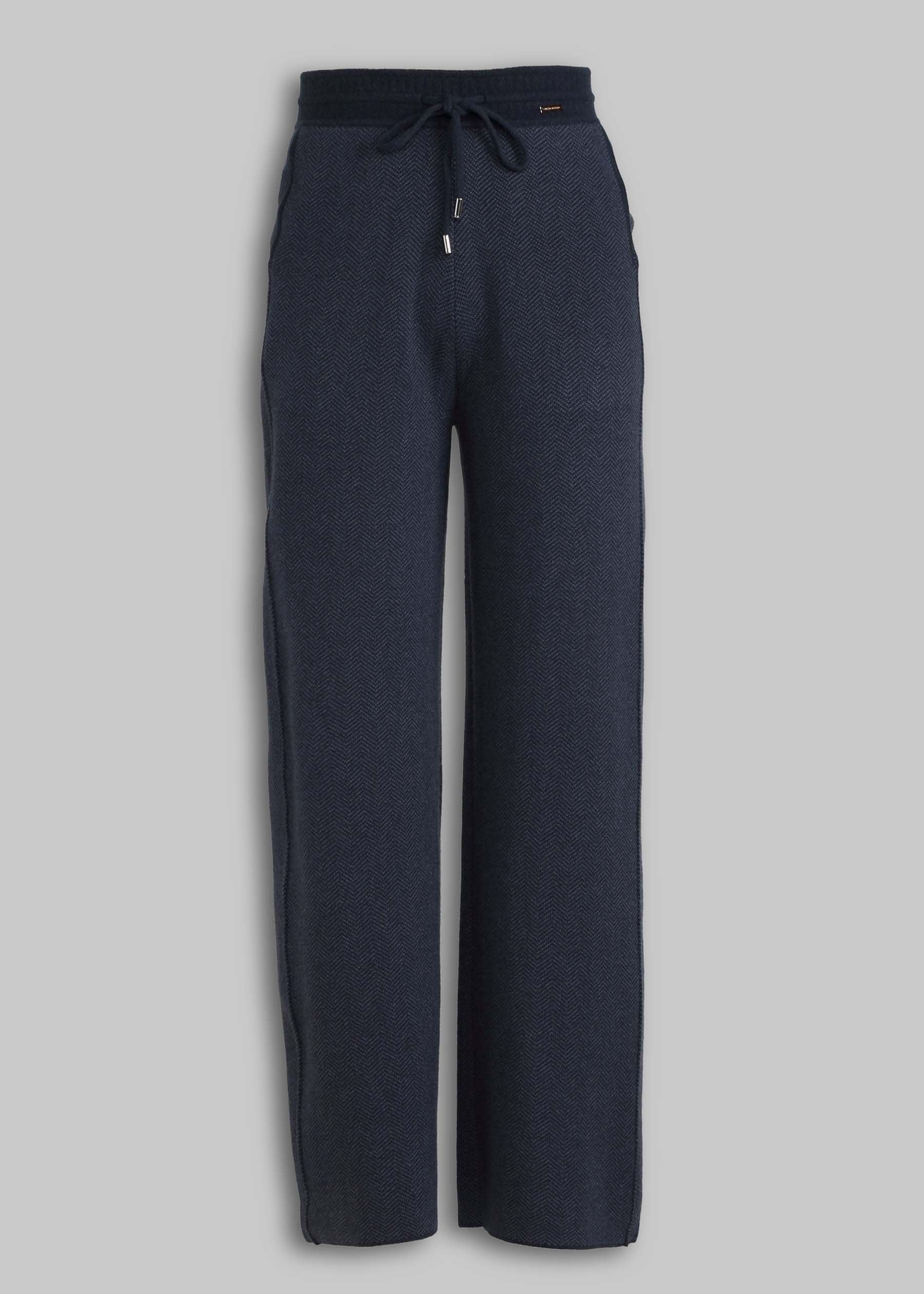 Spiga Herringbone Cashmere Trousers