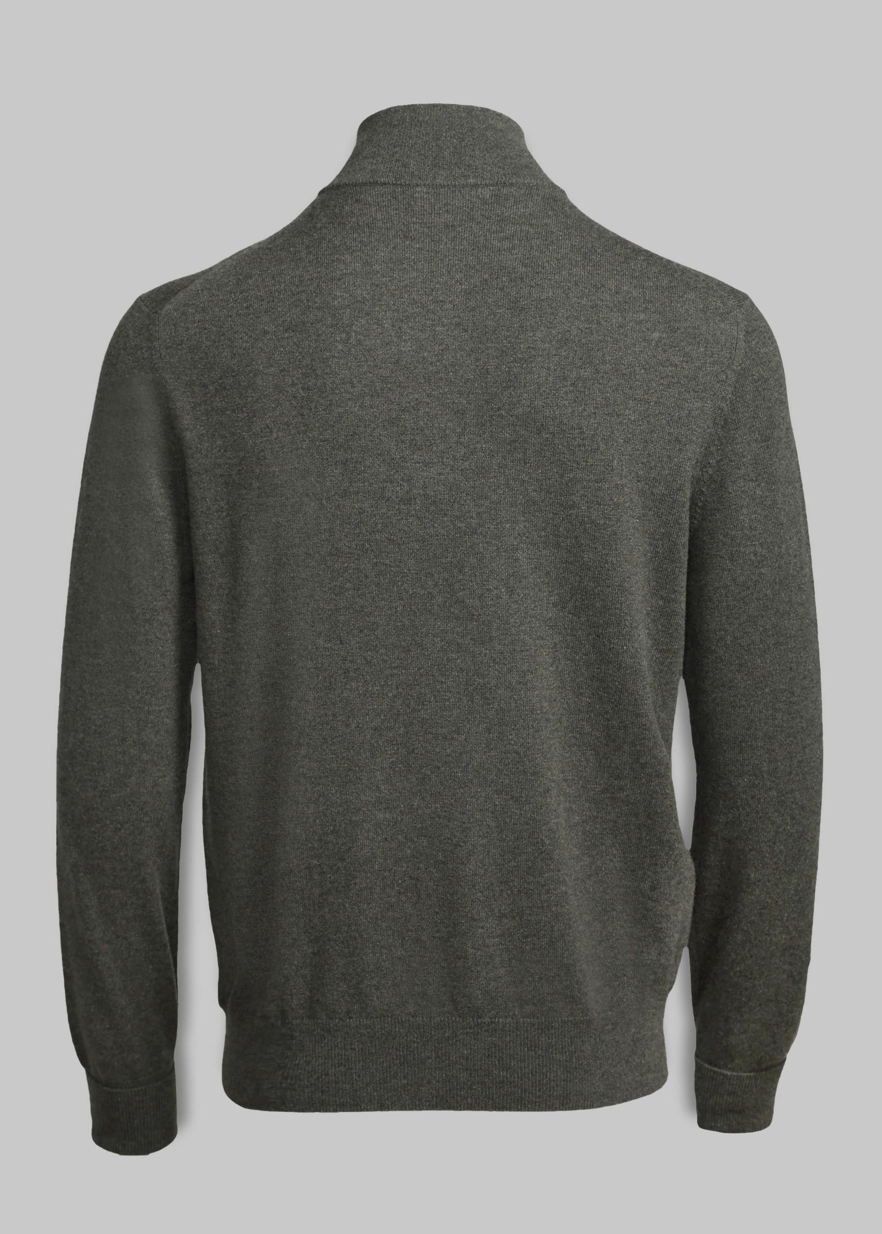 Liscio Men's Cashmere Half Zip Jumper