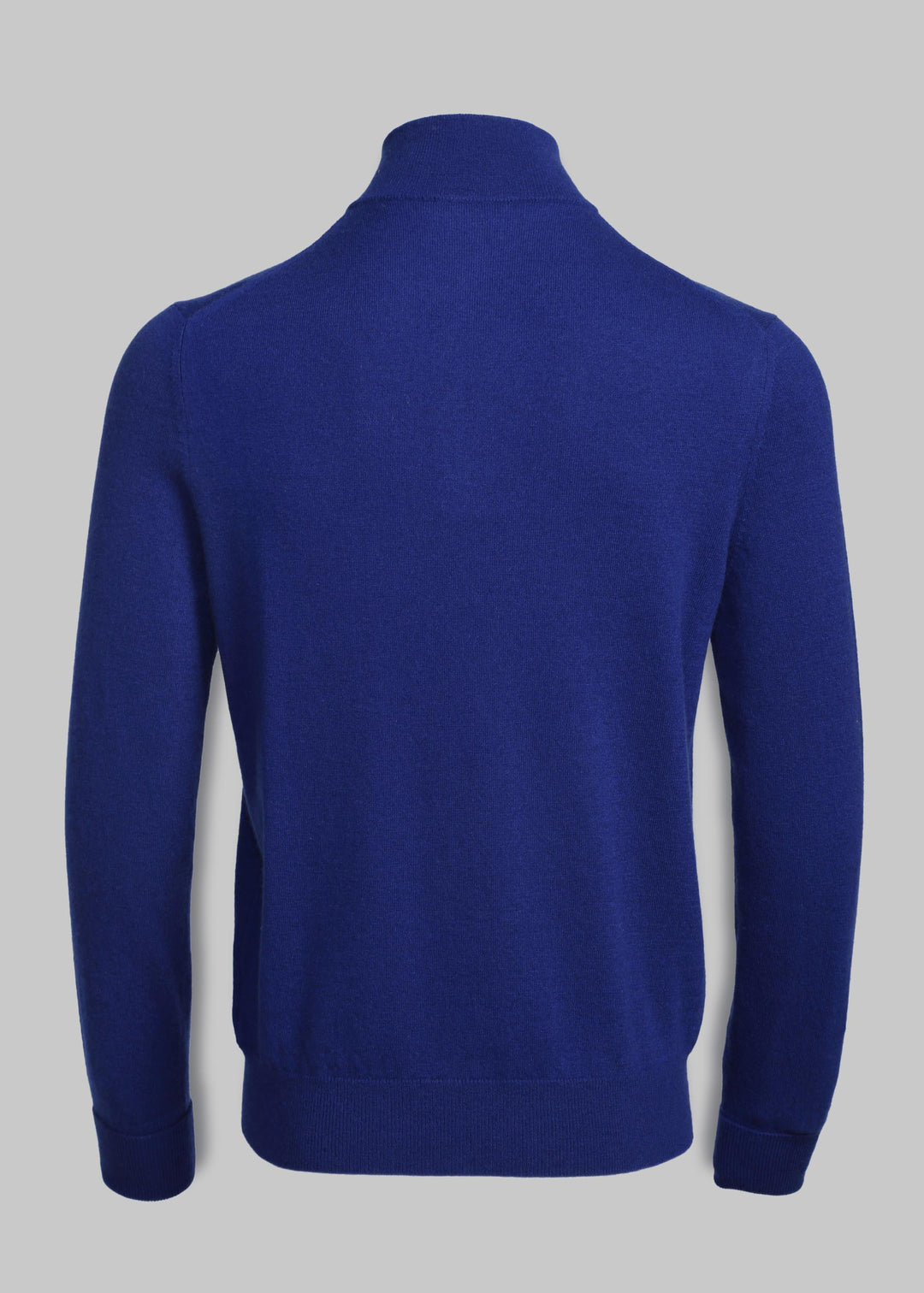 Maglione da uomo in cashmere con mezza cerniera