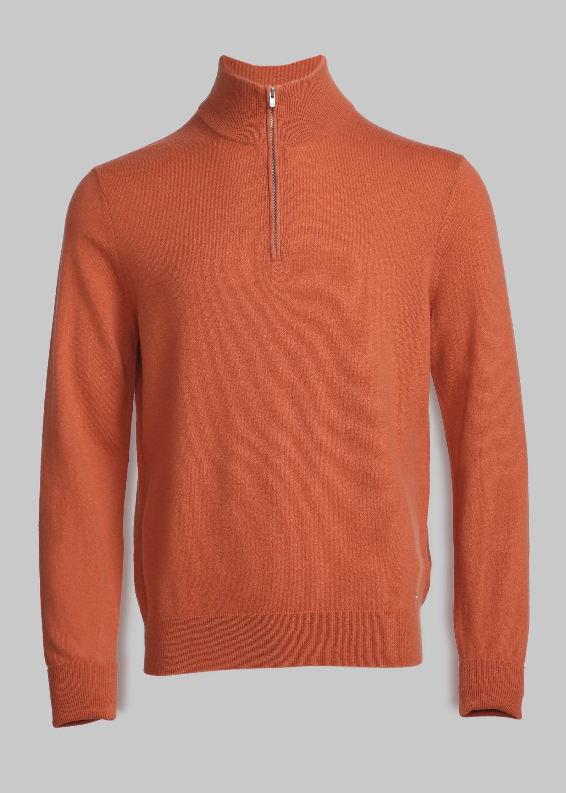 Liscio Men's Cashmere Half Zip Jumper