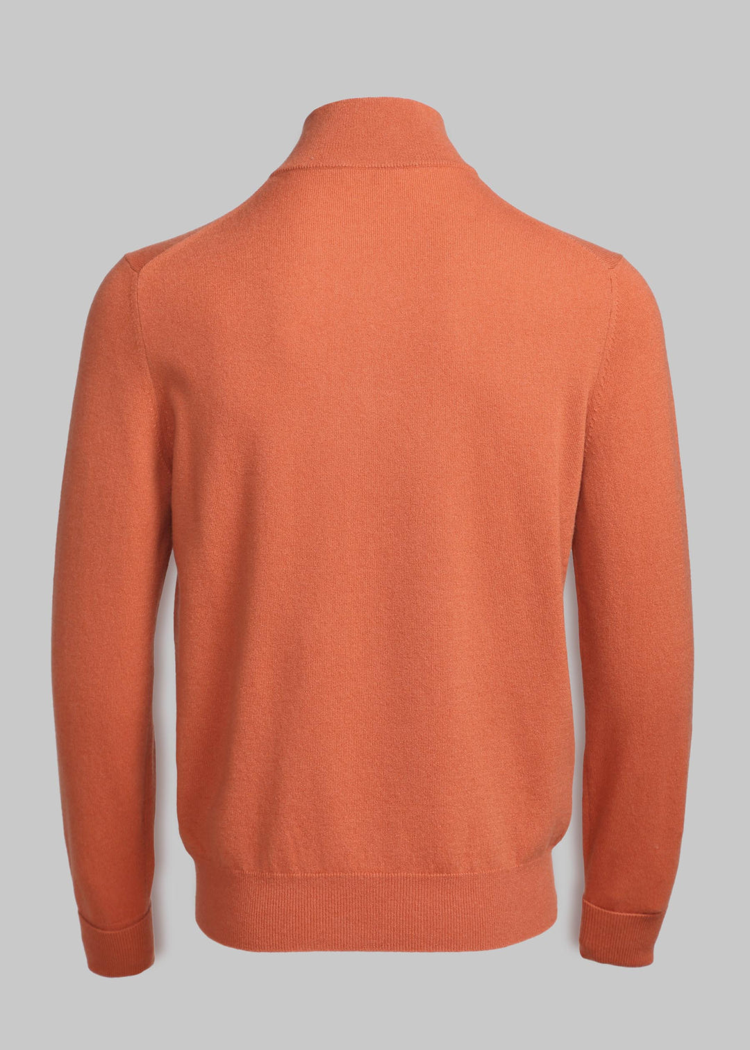 Maglione da uomo in cashmere con mezza cerniera