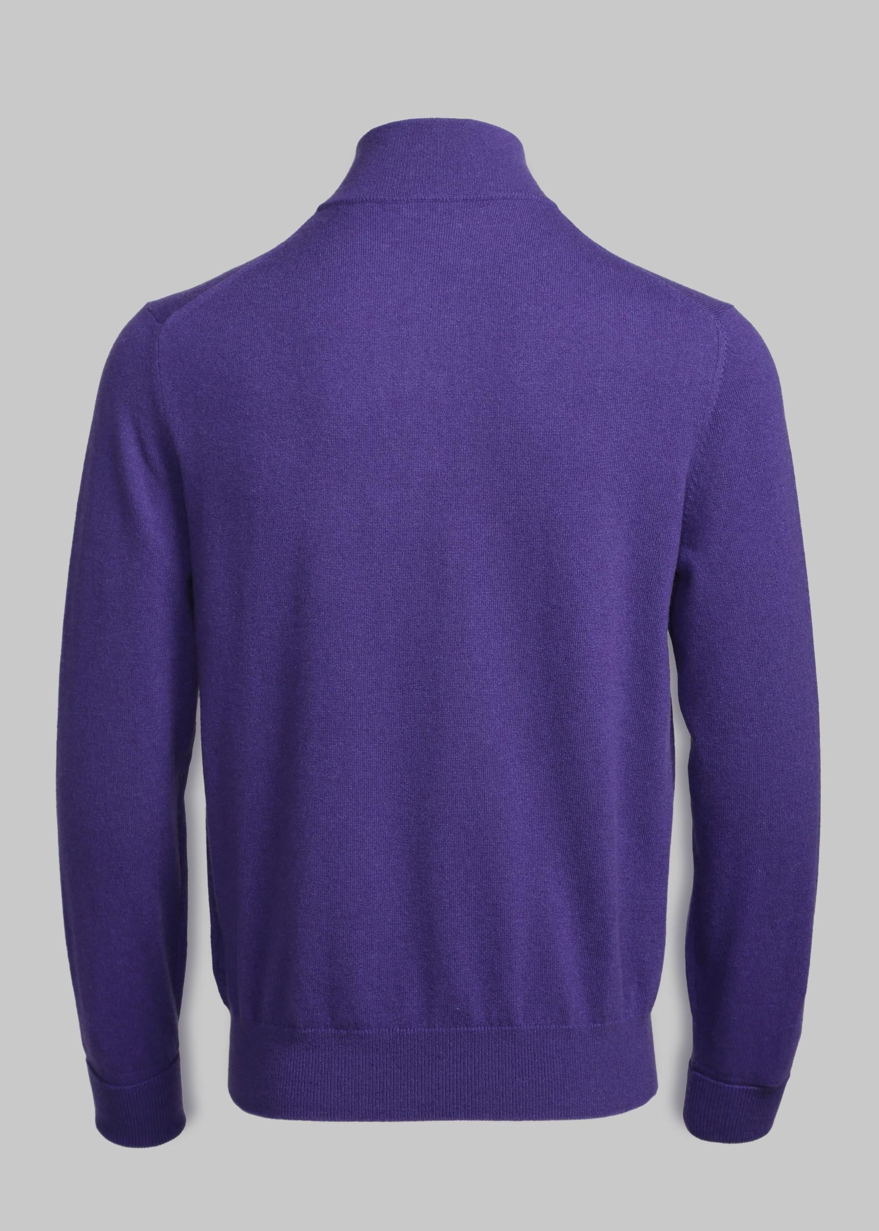 Liscio Men's Cashmere Half Zip Jumper