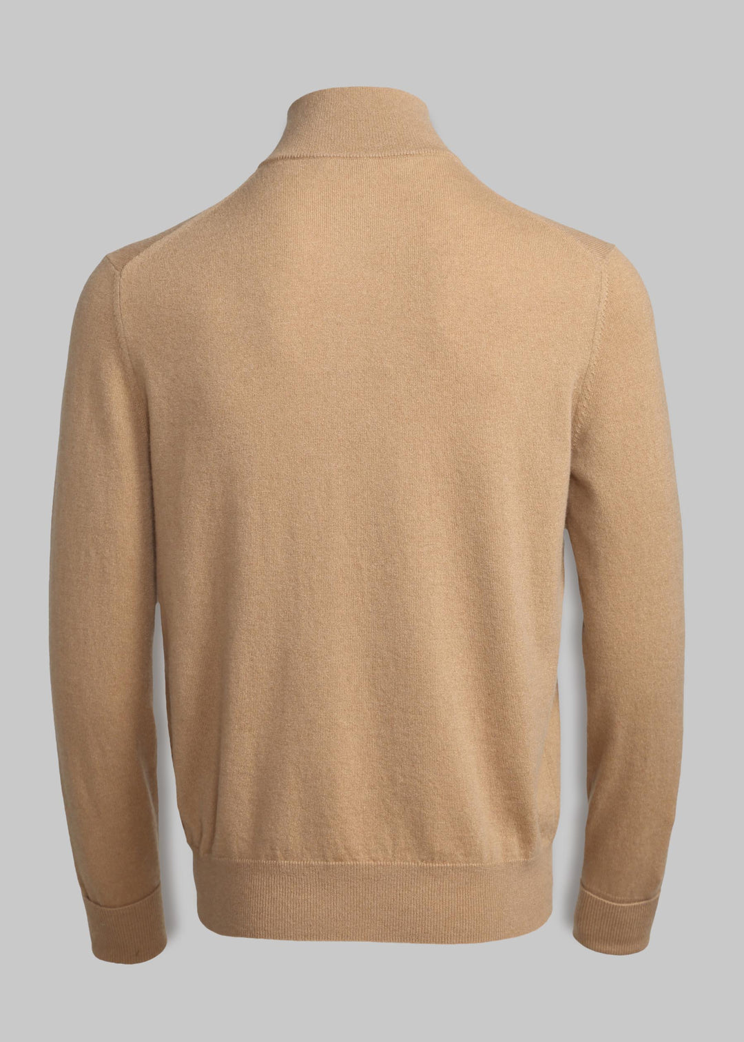 Maglione da uomo in cashmere con mezza cerniera