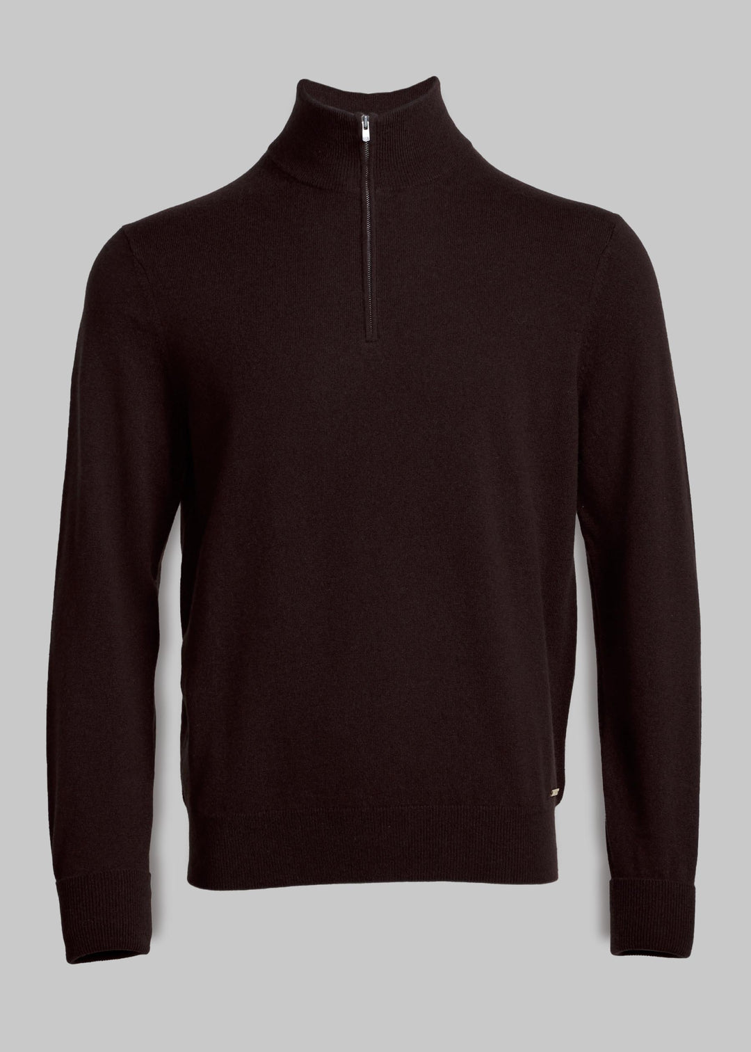 Liscio Cashmere Half Zip Jumper