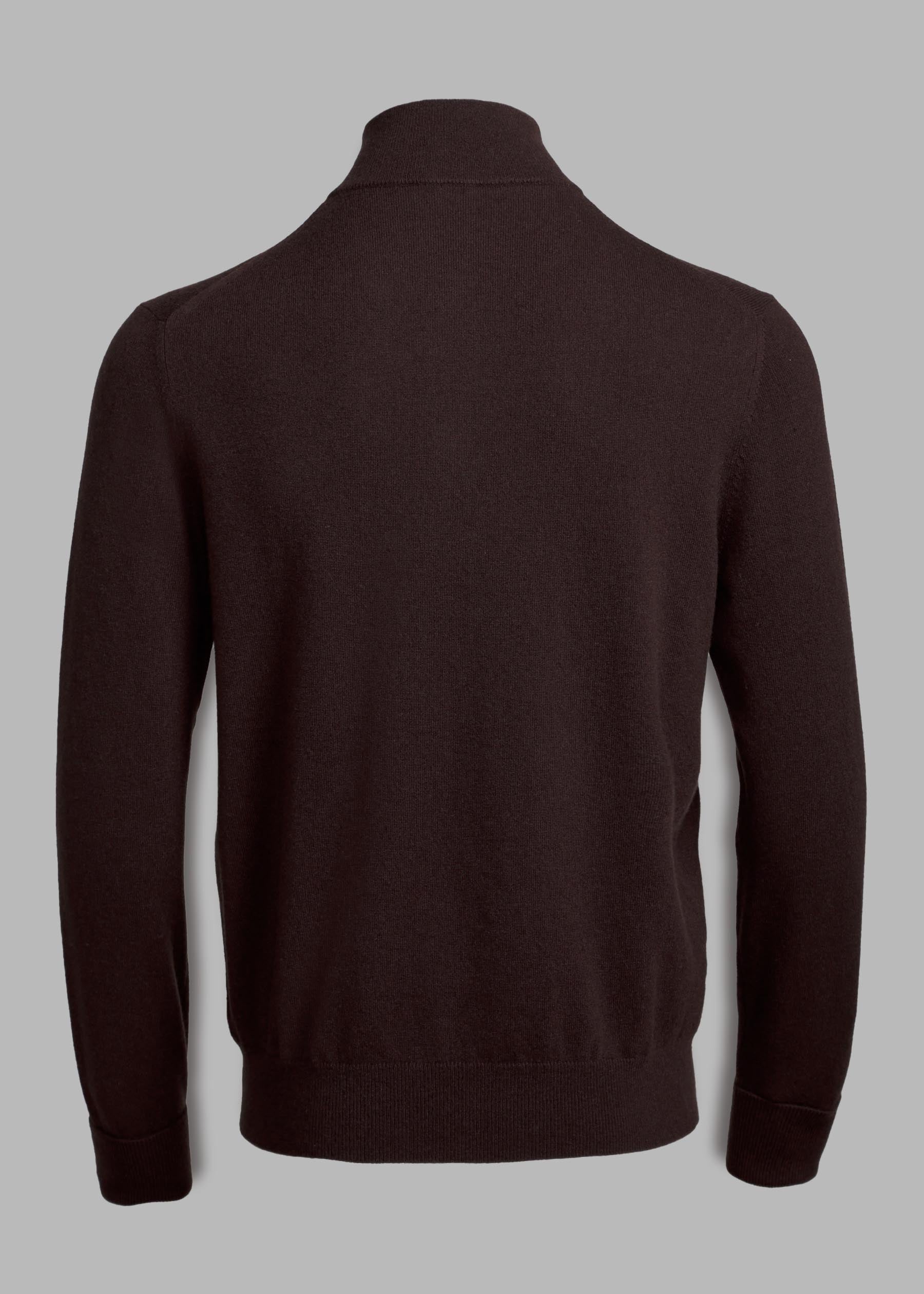 Liscio Men's Cashmere Half Zip Jumper