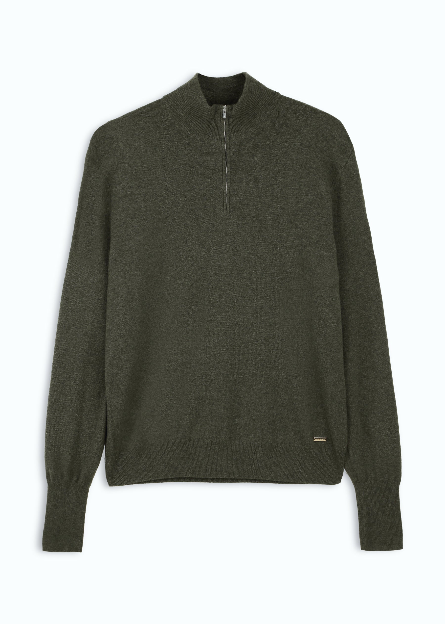 Liscio Men's Cashmere Half Zip Jumper