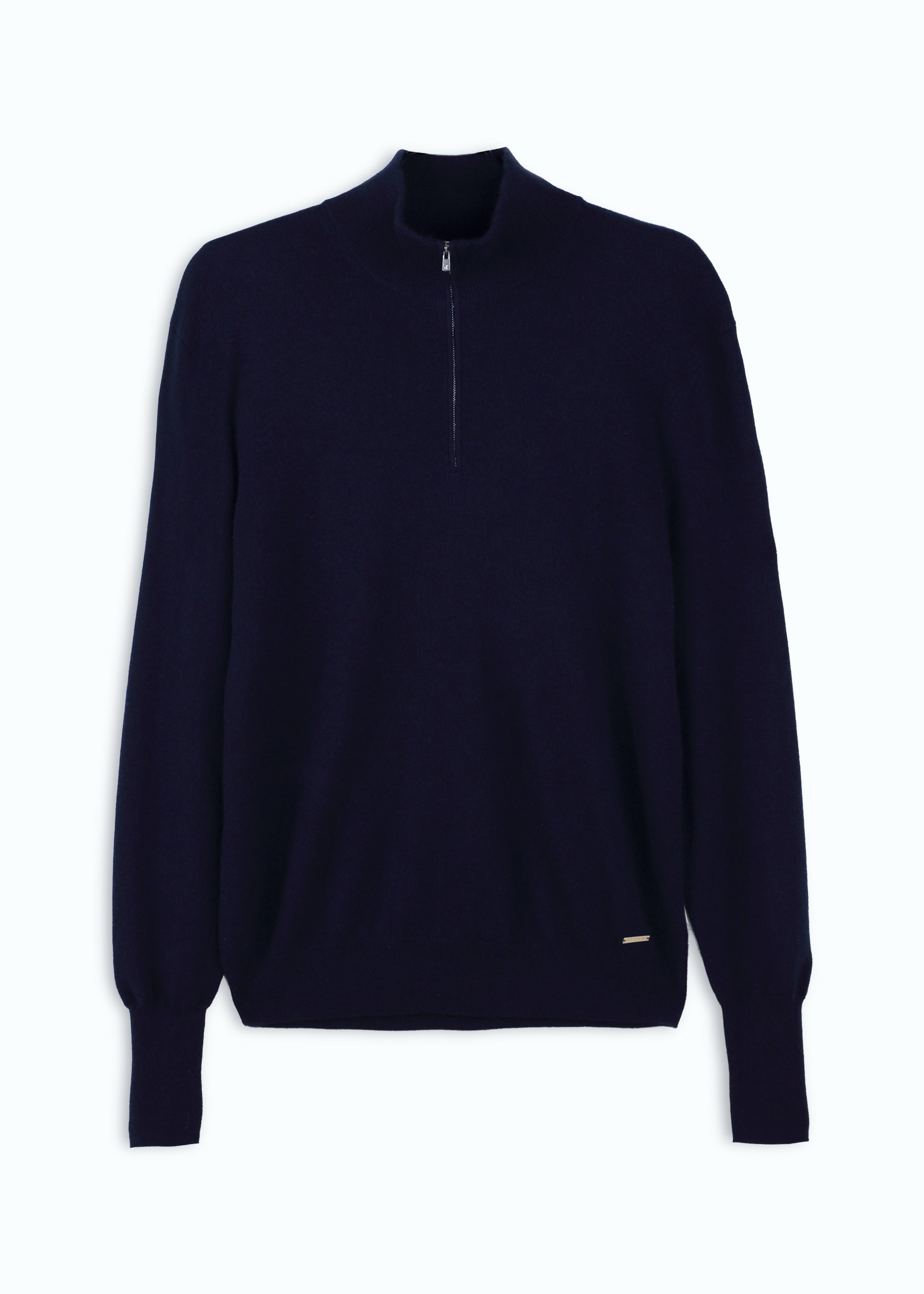 Liscio Men's Cashmere Half Zip Jumper