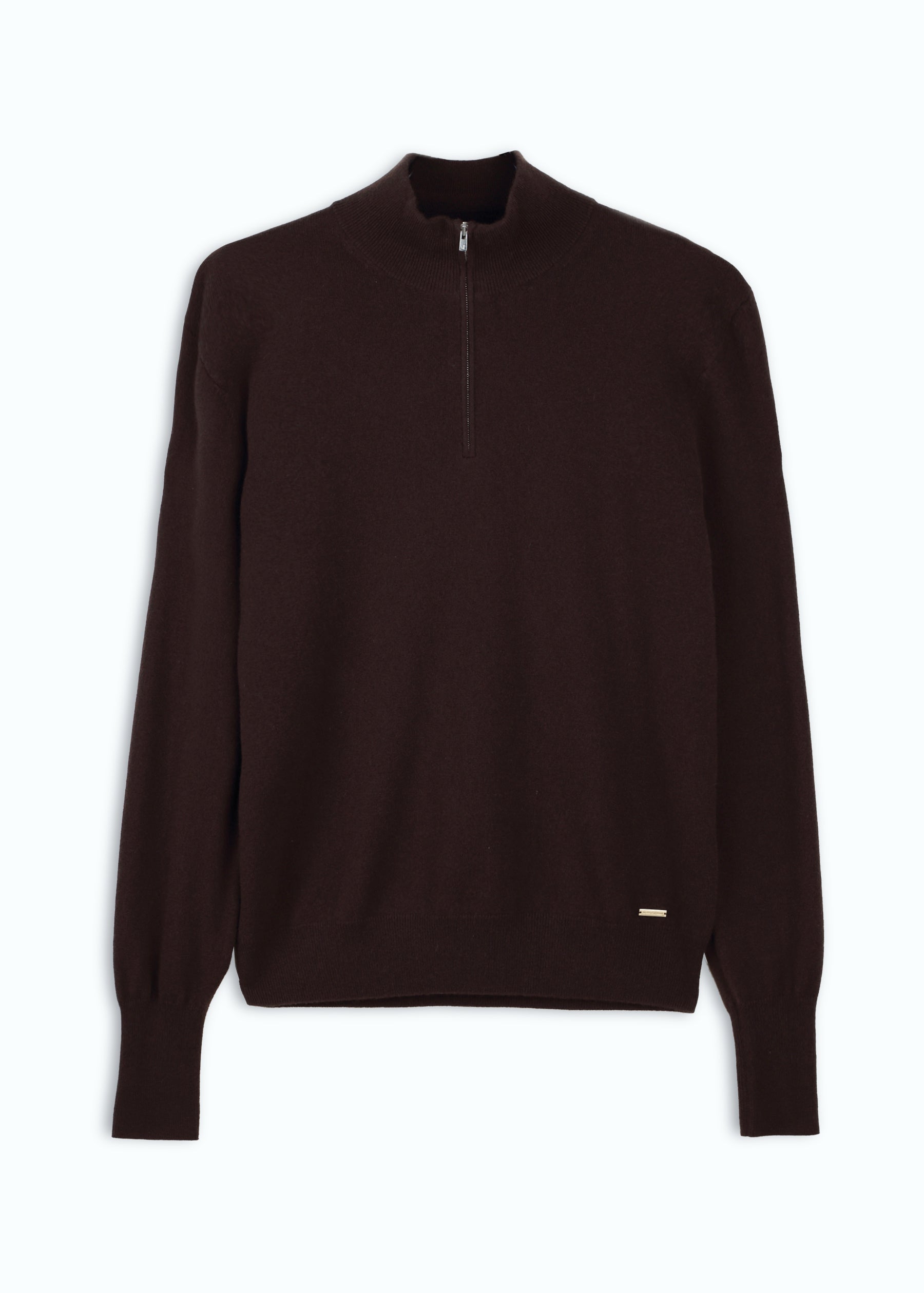 Liscio Men's Cashmere Half Zip Jumper