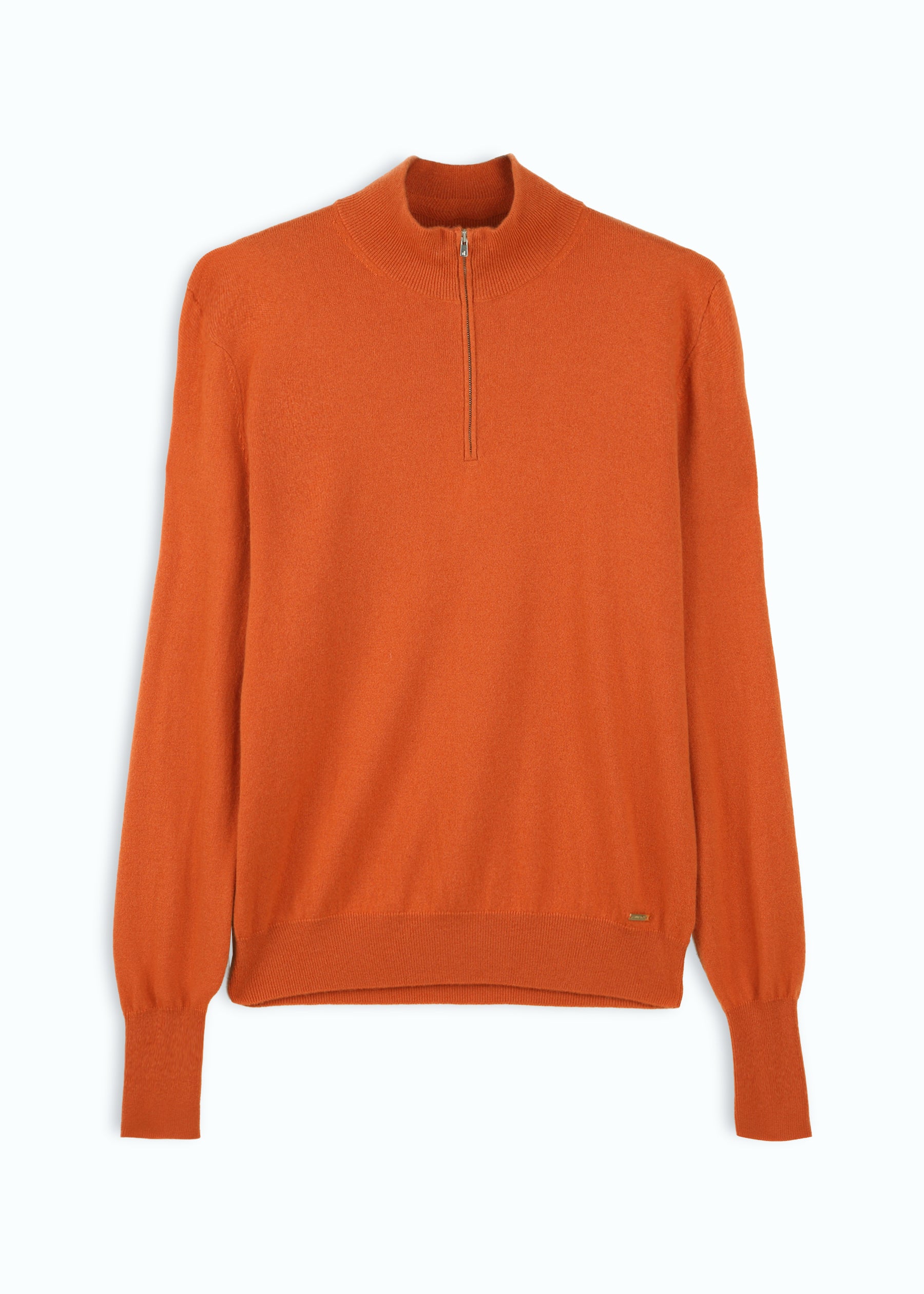 Liscio Men's Cashmere Half Zip Jumper