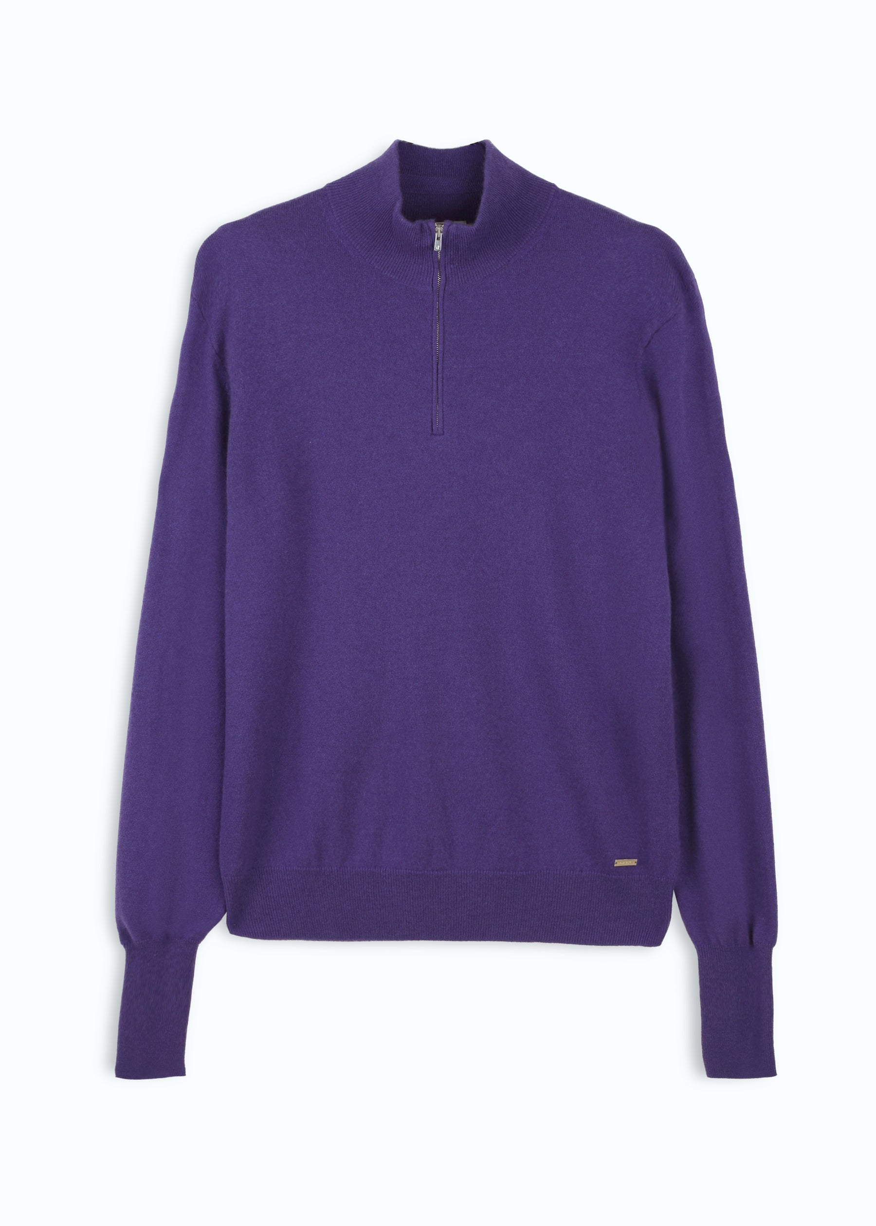 Liscio Men's Cashmere Half Zip Jumper