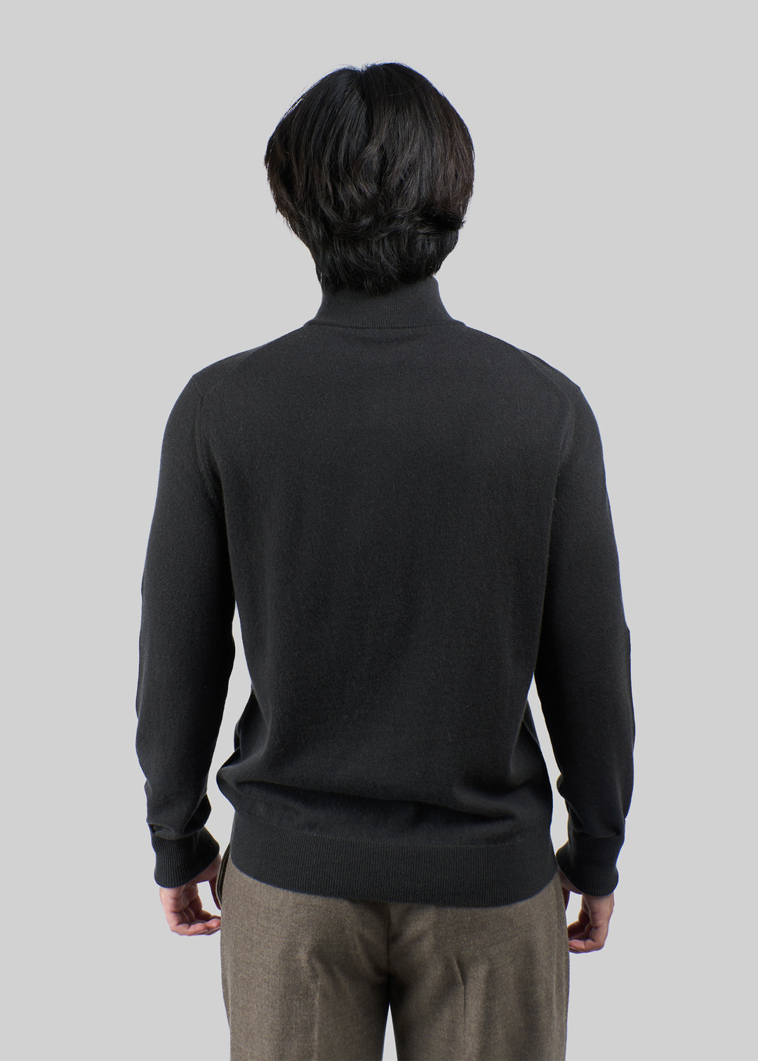 Liscio Cashmere Half Zip Jumper