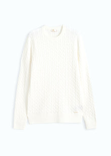 Ricamo Cable Knit Jumper