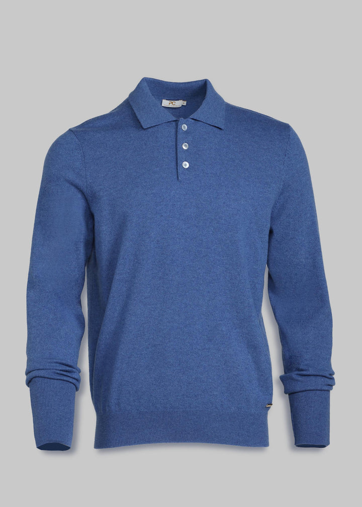 Cortino Cashmere Polo Jumper