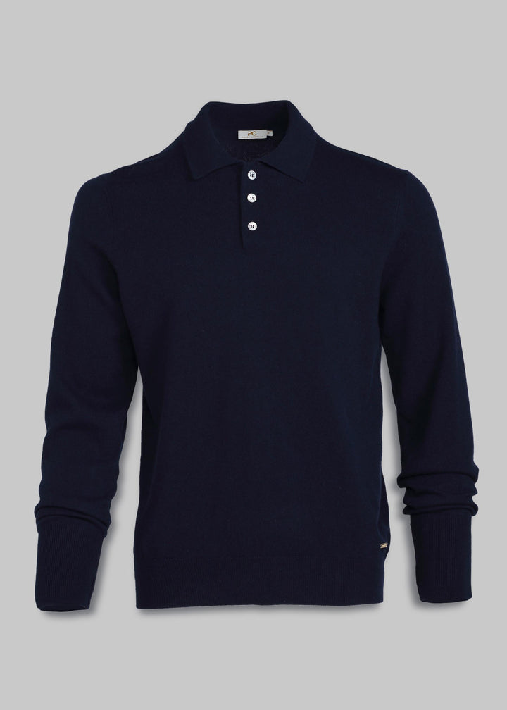 Cortino Cashmere Polo Jumper