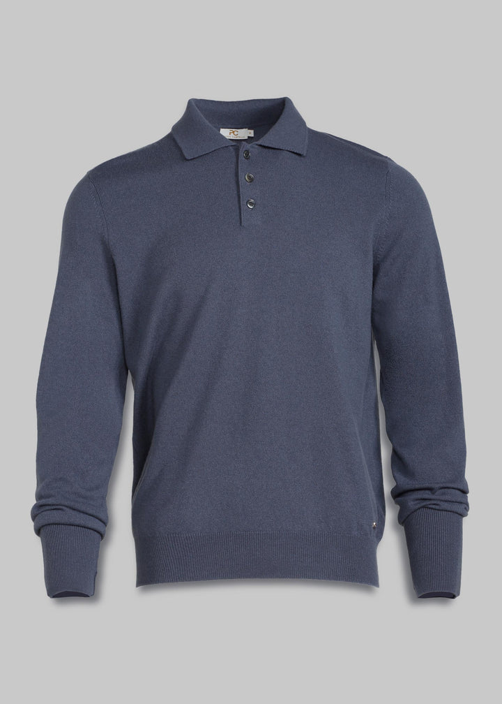 Cortino Cashmere Polo Jumper