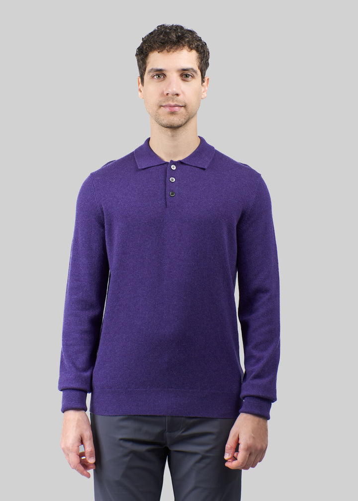 Cortino Cashmere Polo Jumper