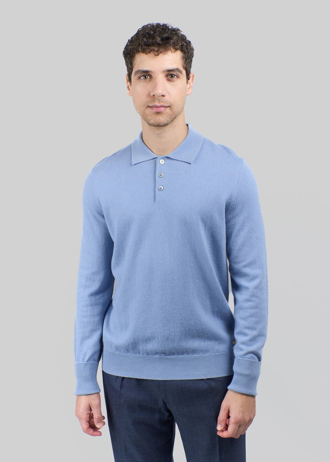 Cortino Cashmere Polo Jumper