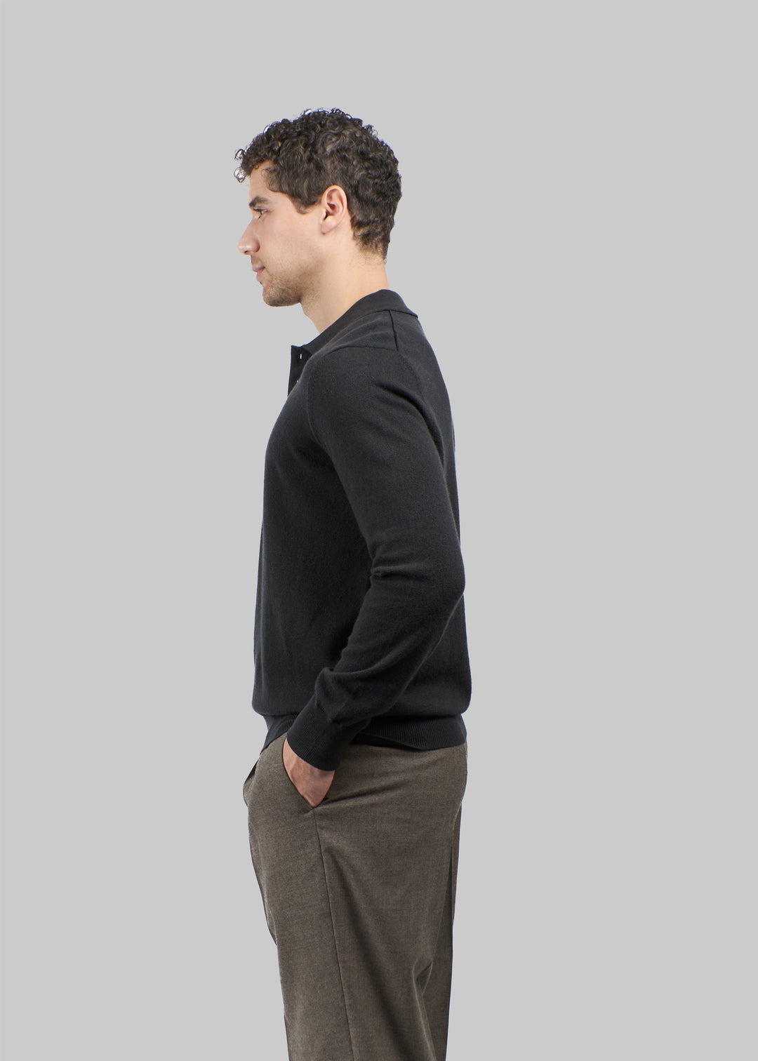 Cortino Cashmere Polo Jumper