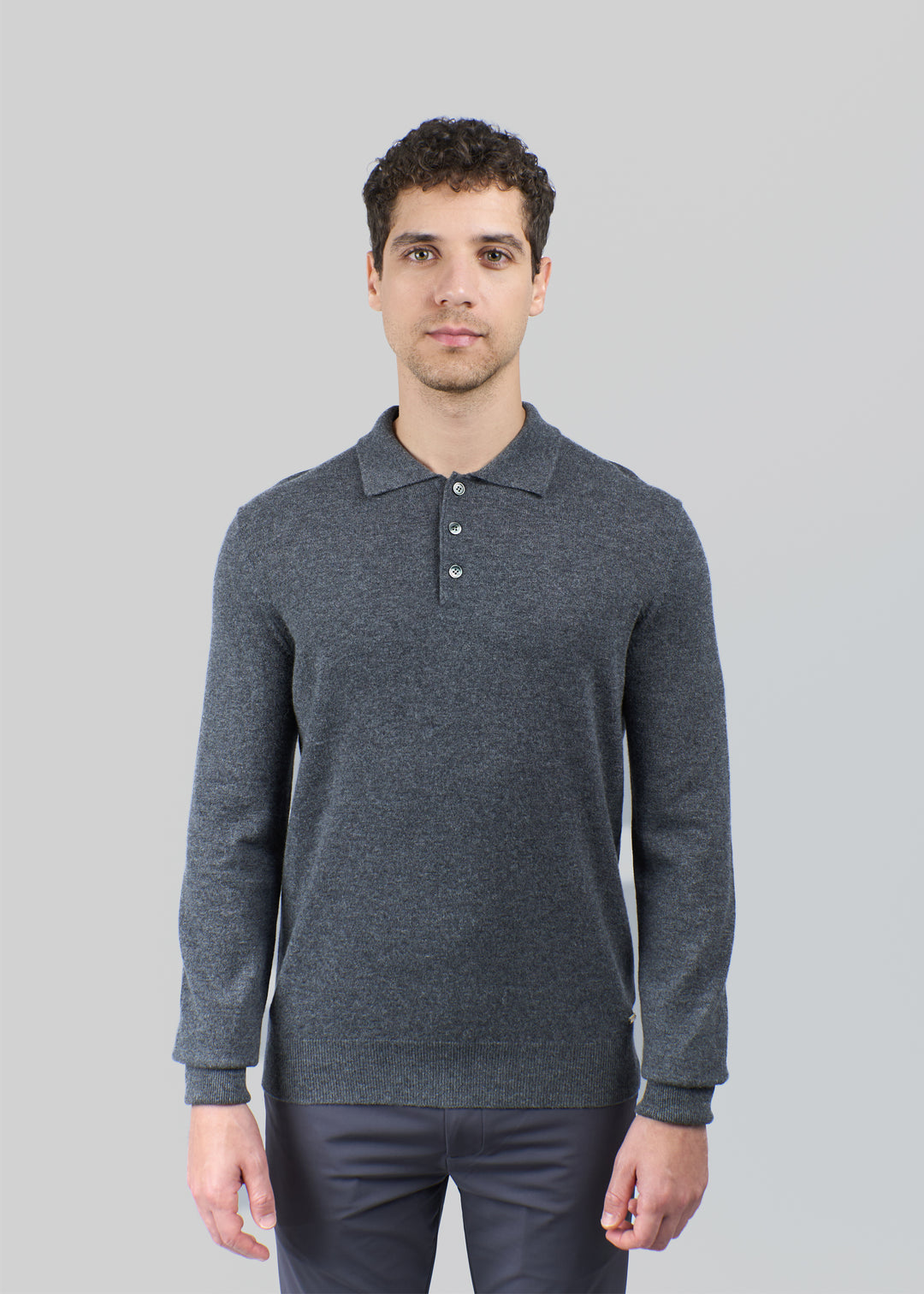 Cortino Cashmere Polo Jumper