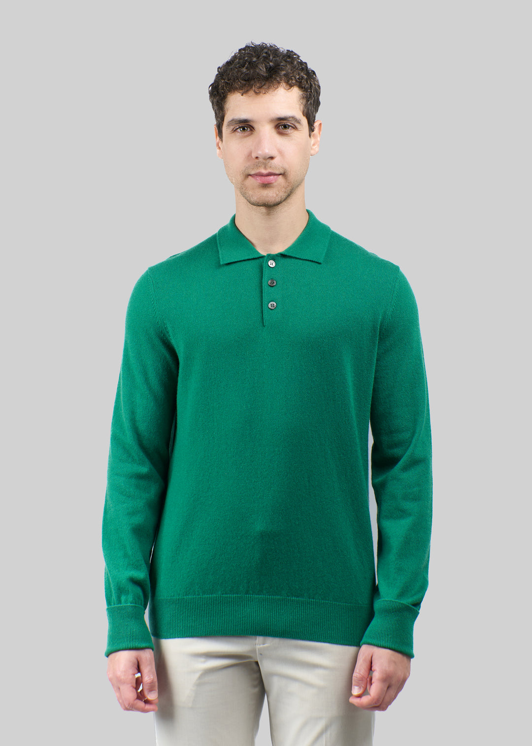 Cortino Cashmere Polo Jumper