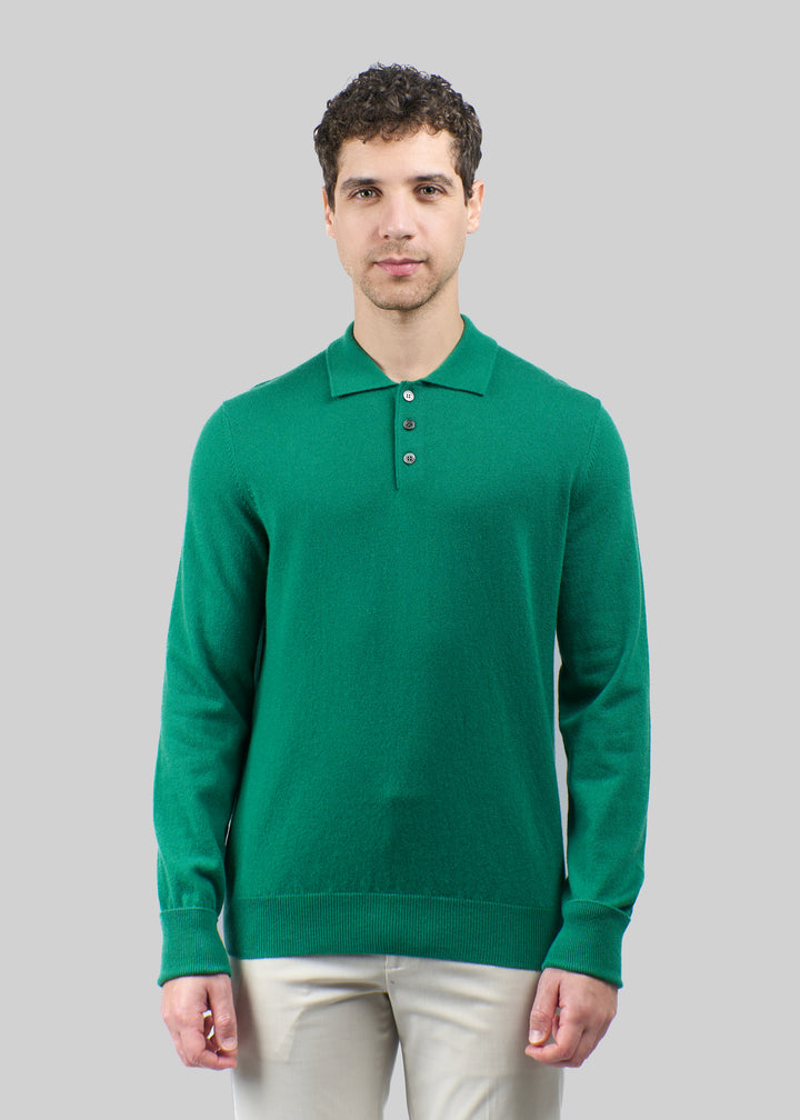 Cortino Cashmere Polo Jumper