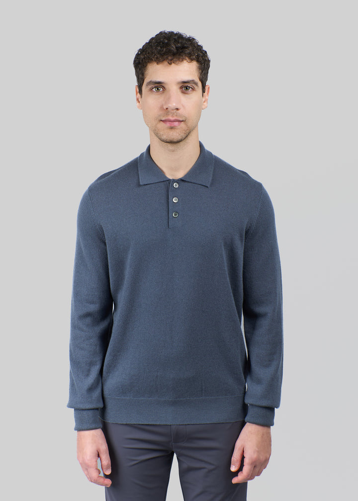 Cortino Cashmere Polo Jumper