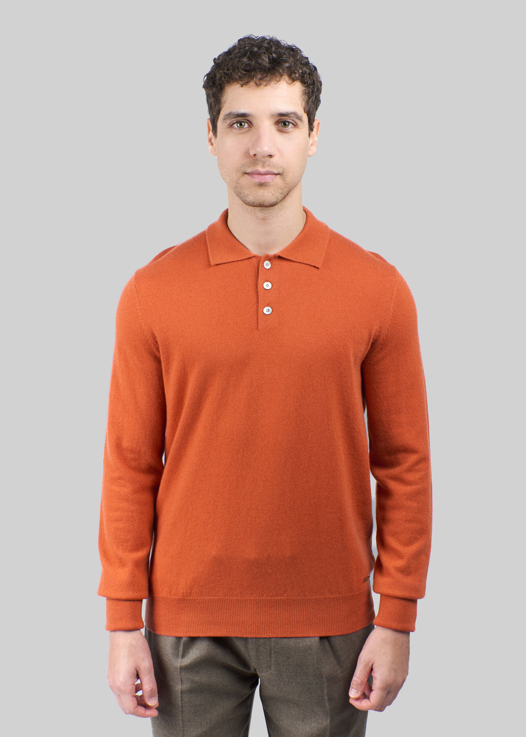 Cortino Cashmere Polo Jumper