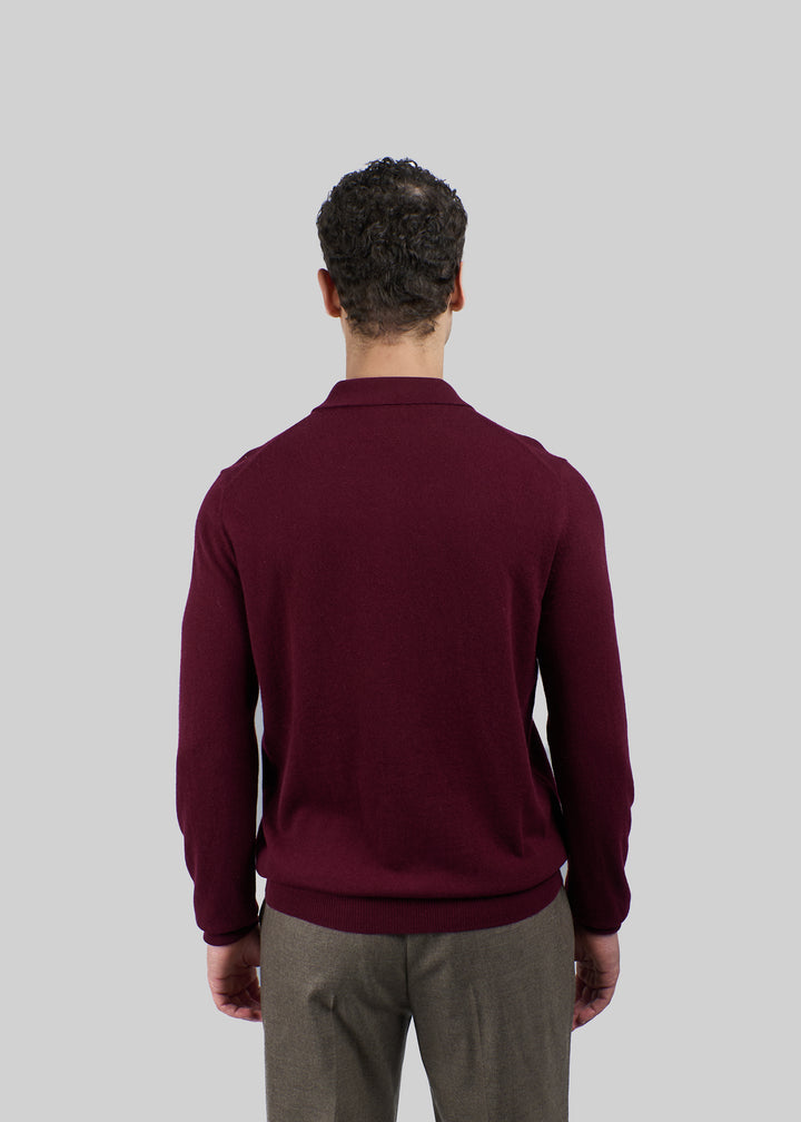 Cortino Cashmere Polo Jumper