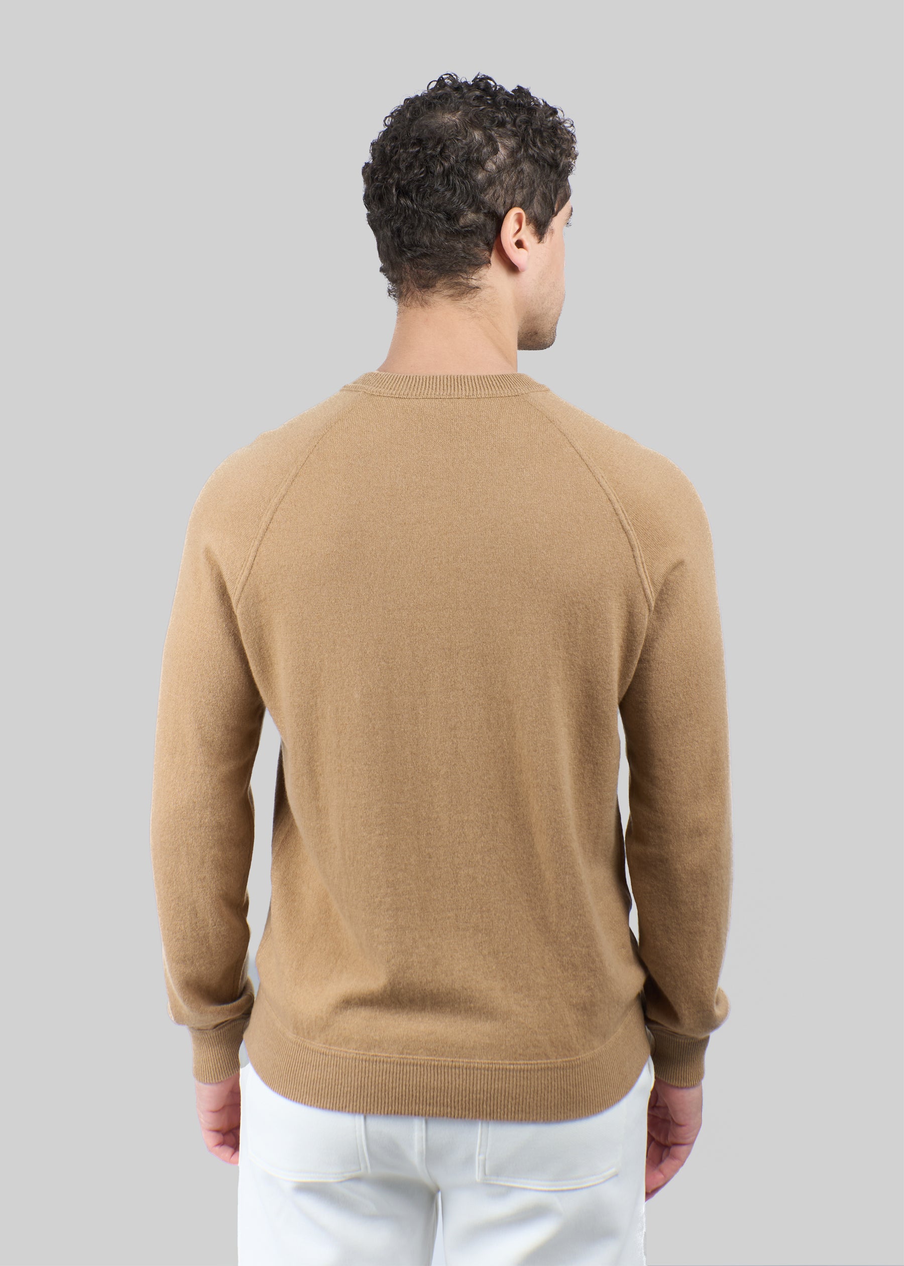 Riposato Men's Round Neck Cashmere Sweatshirt