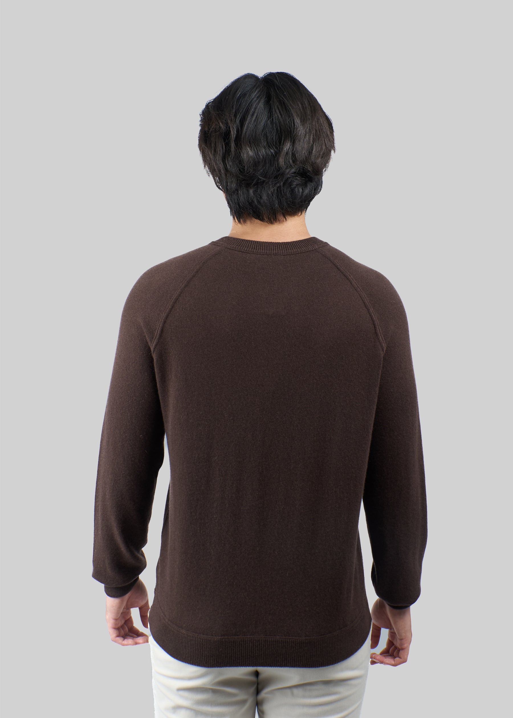 Riposato Men's Round Neck Cashmere Sweatshirt