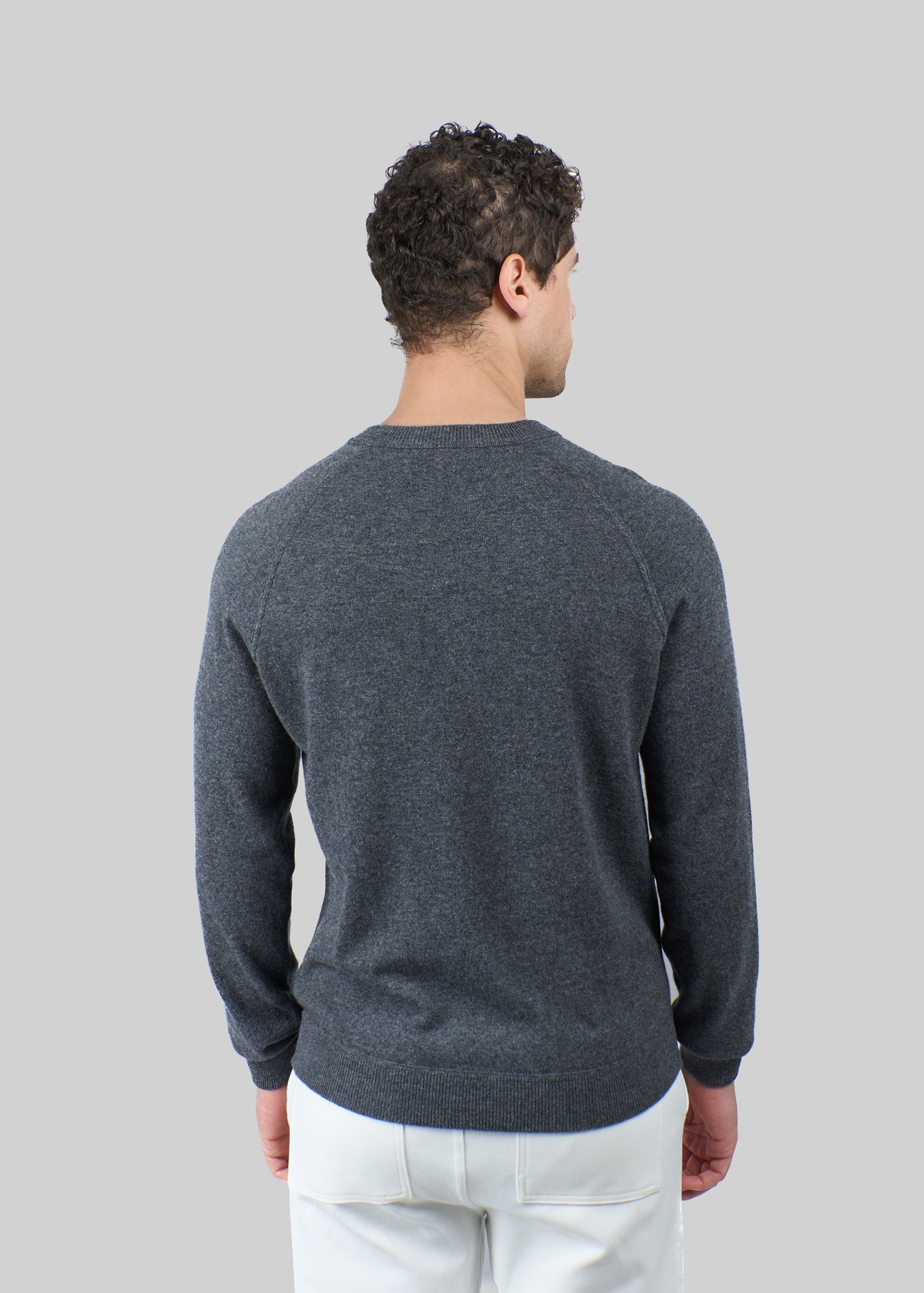 Riposato Men's Round Neck Cashmere Sweatshirt