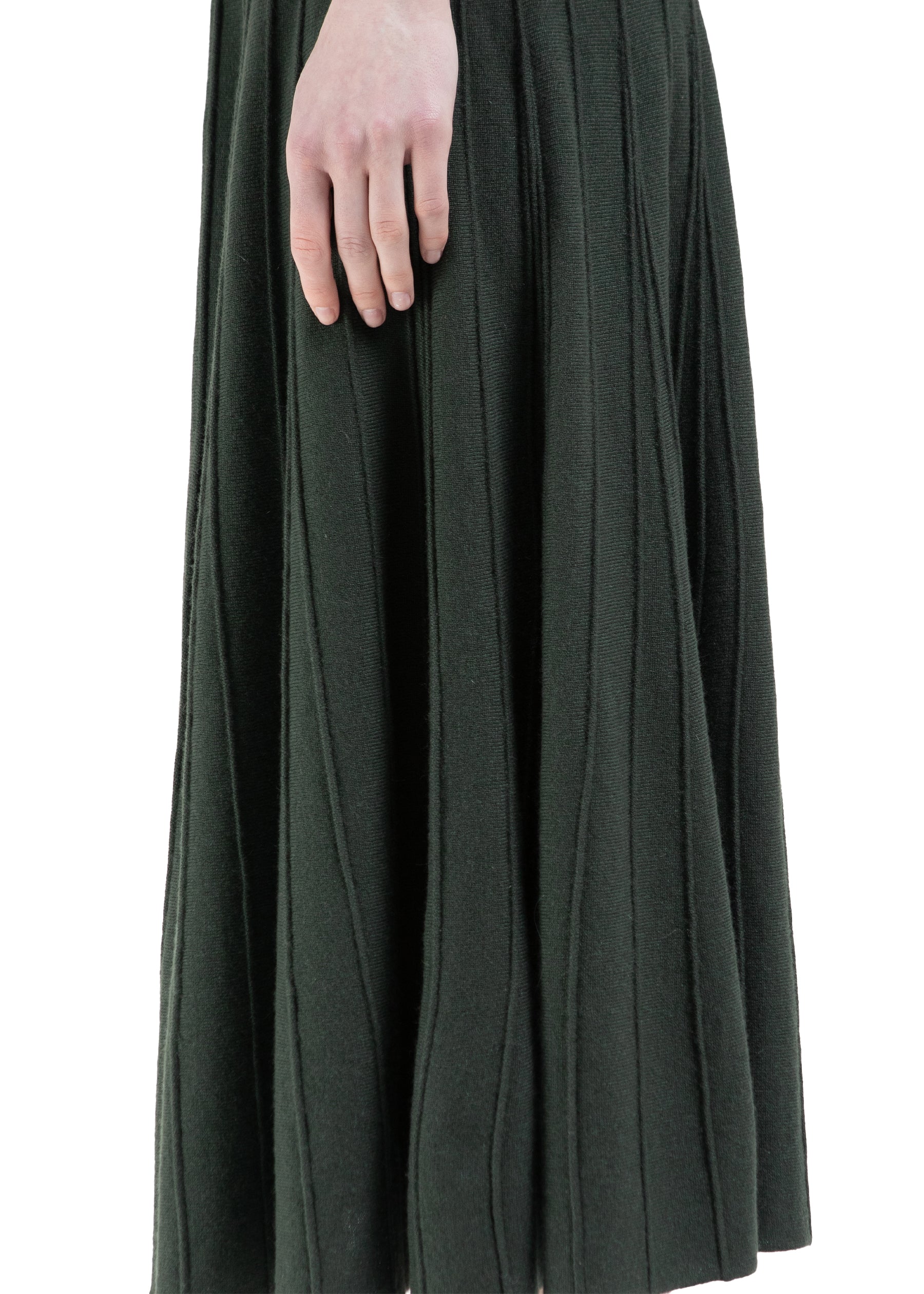 Aurina Knit Cashmere Skirt