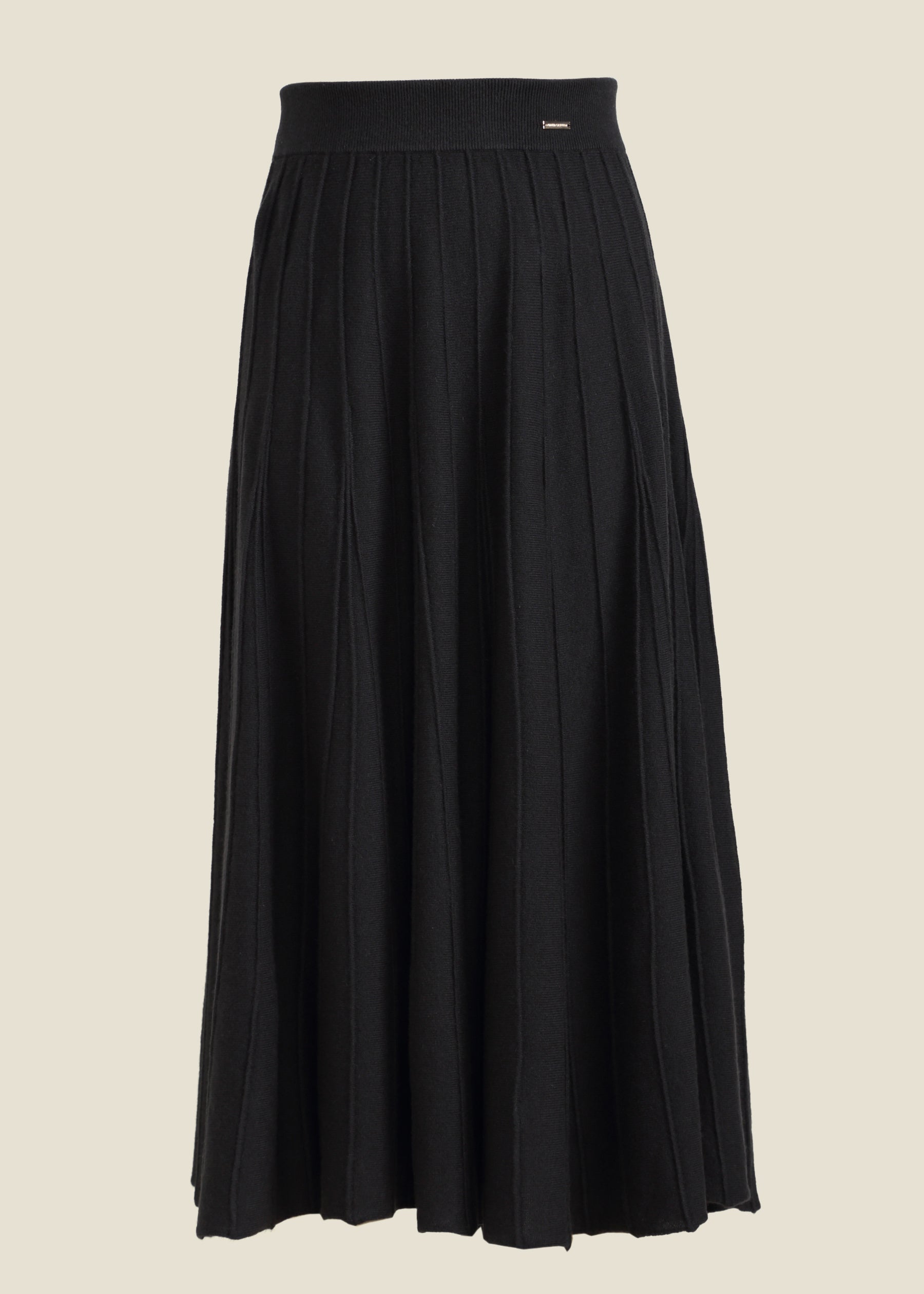 Aurina Knit Cashmere Skirt