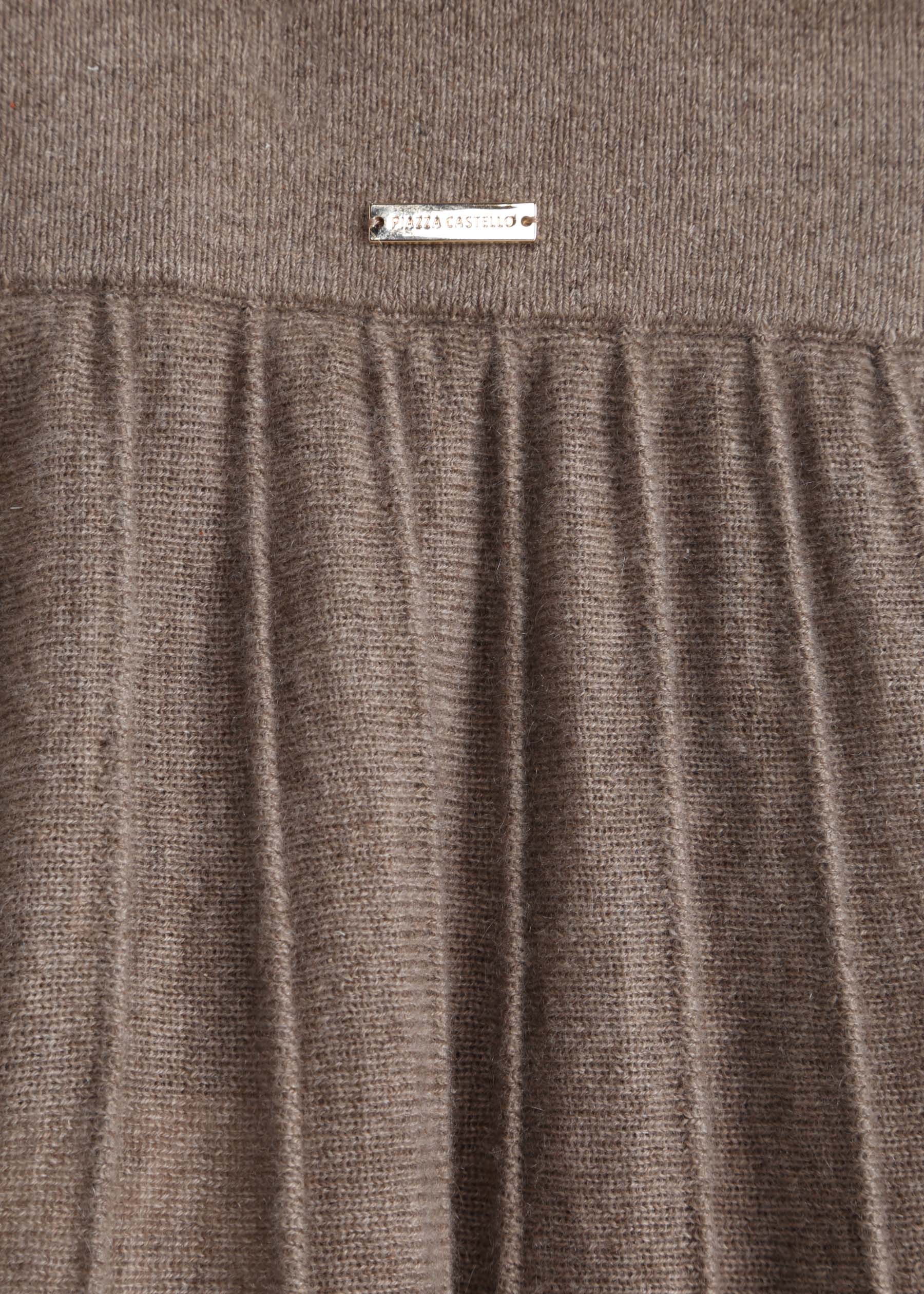 Aurina Knit Cashmere Skirt