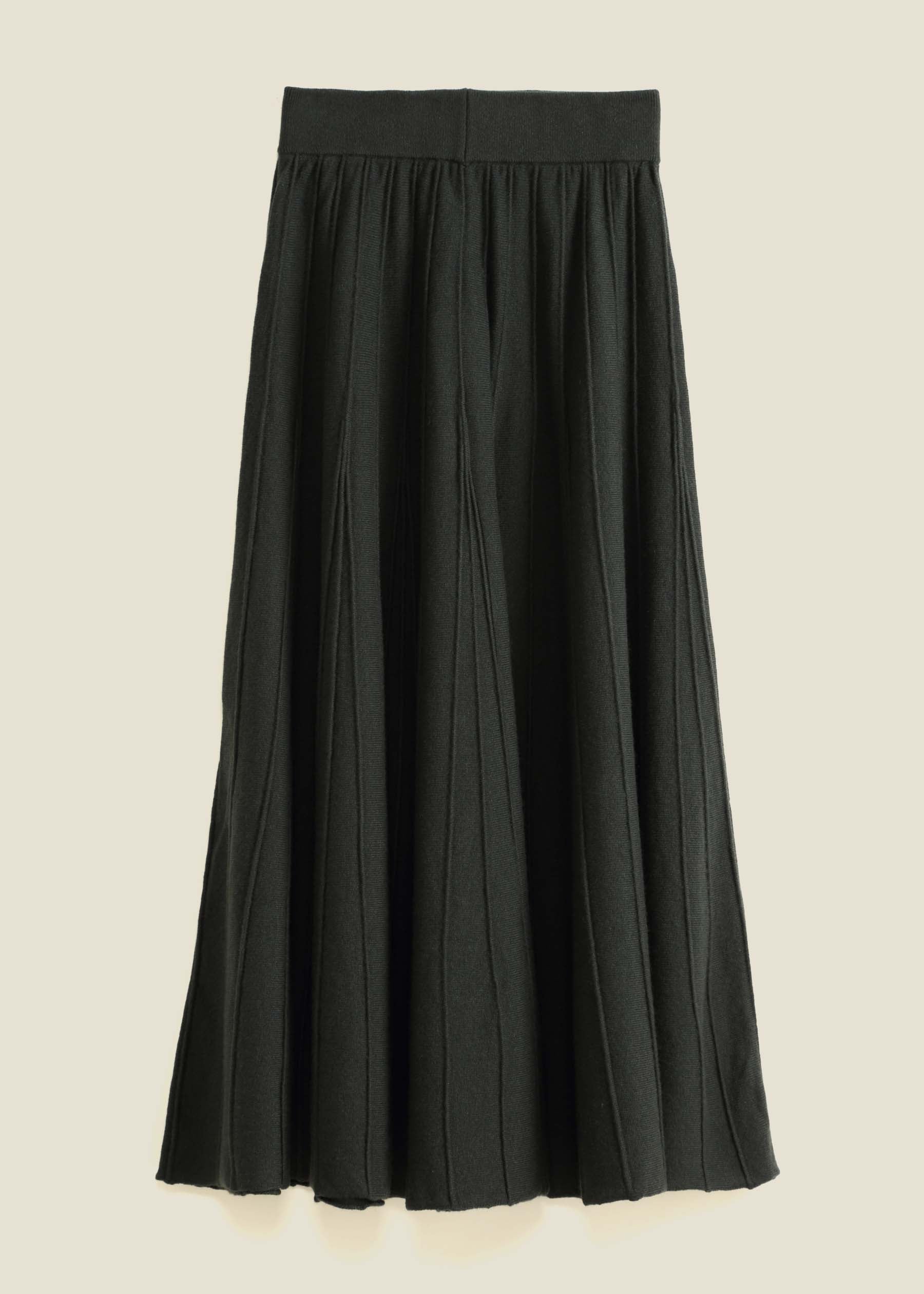 Aurina Knit Cashmere Skirt