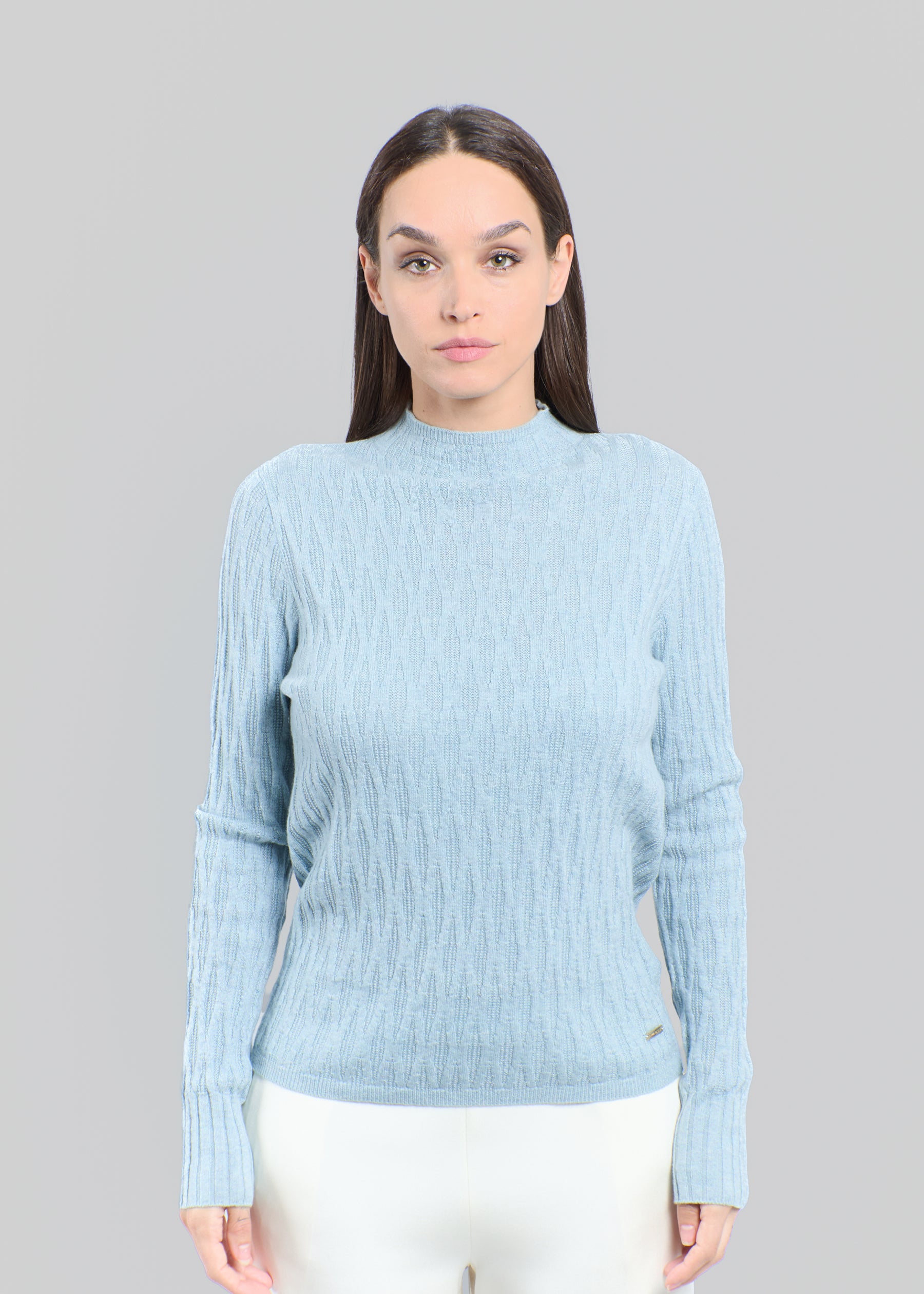 Cielo Textured Knit Cashmere Jumper