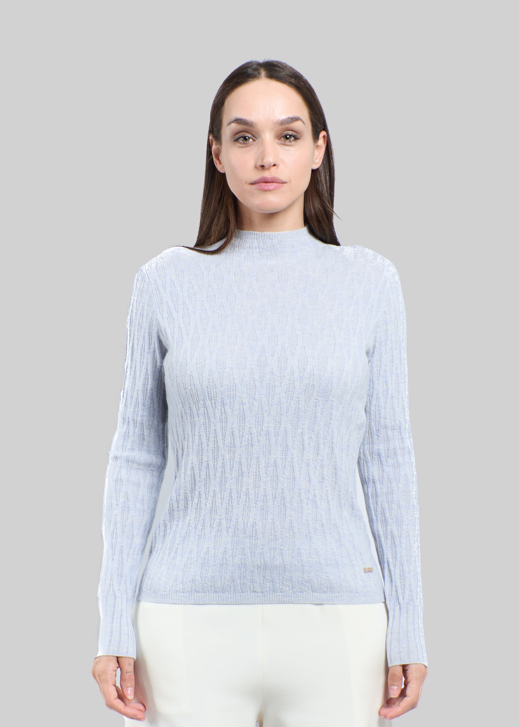 Cielo Textured Knit Cashmere Jumper