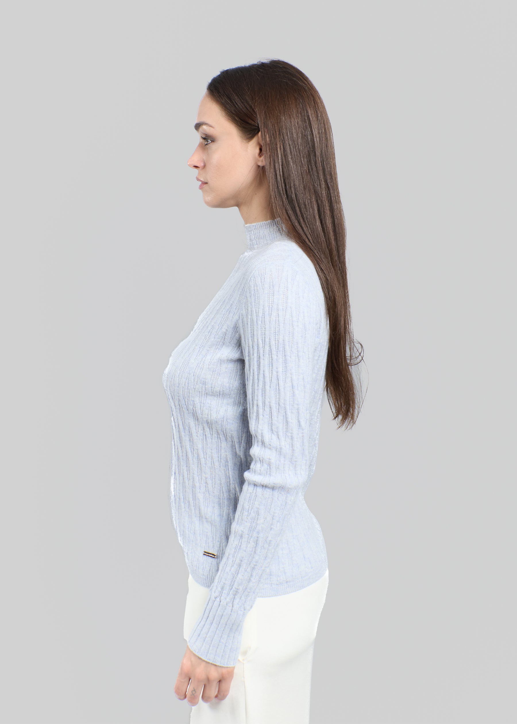 Cielo Textured Knit Cashmere Jumper