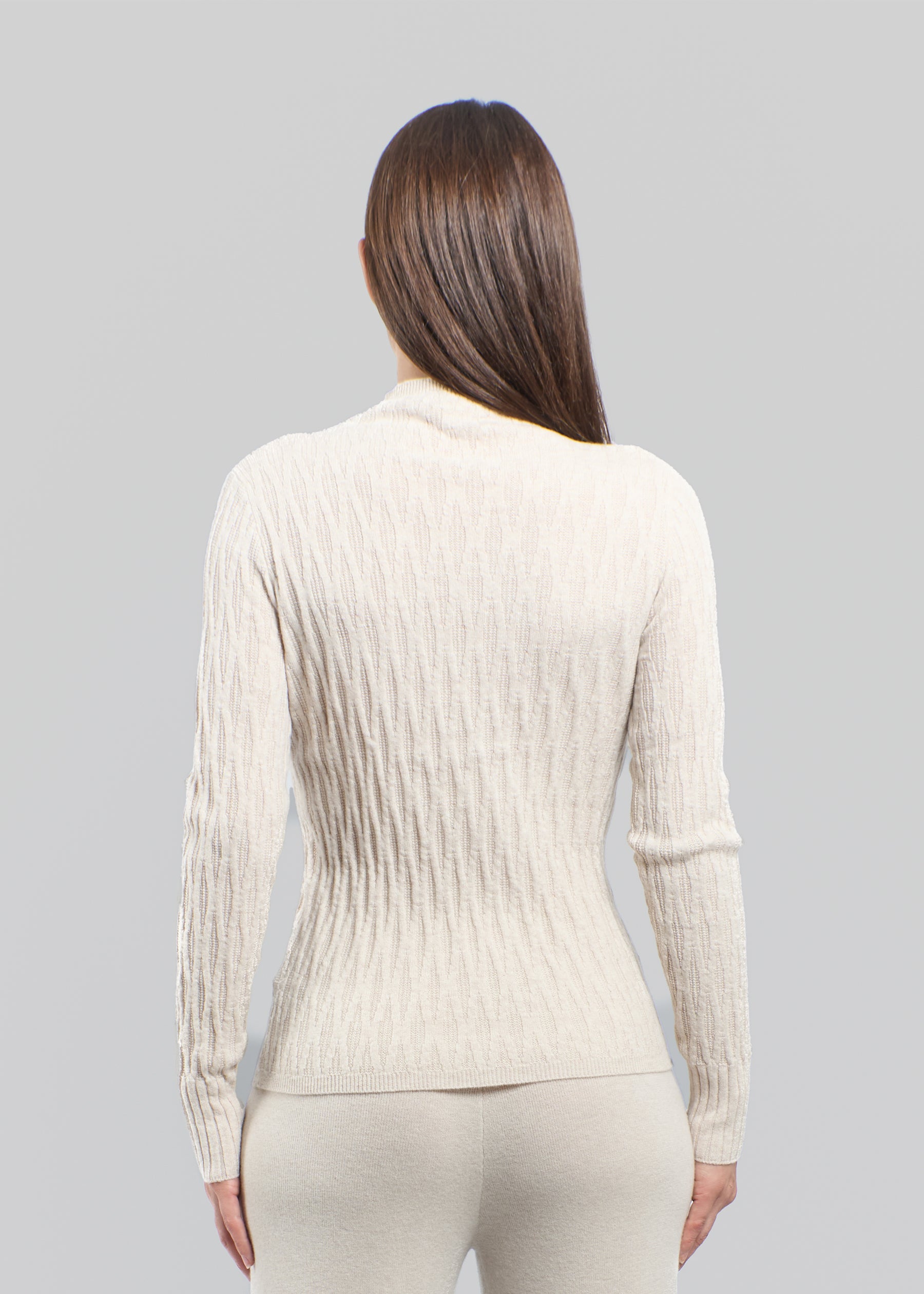 Cielo Textured Knit Cashmere Jumper