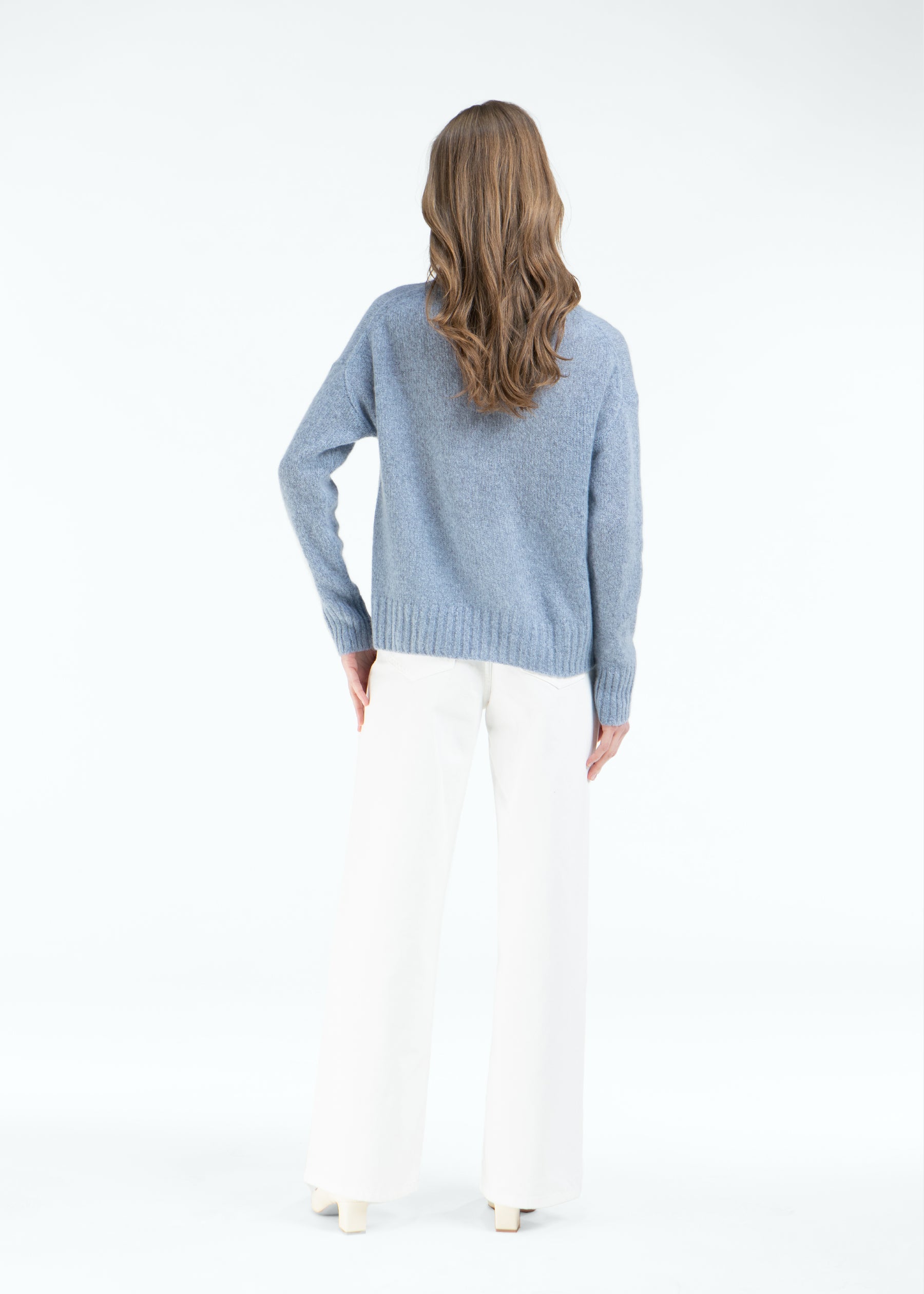 Libera Oversized Crewneck Cashmere Jumper