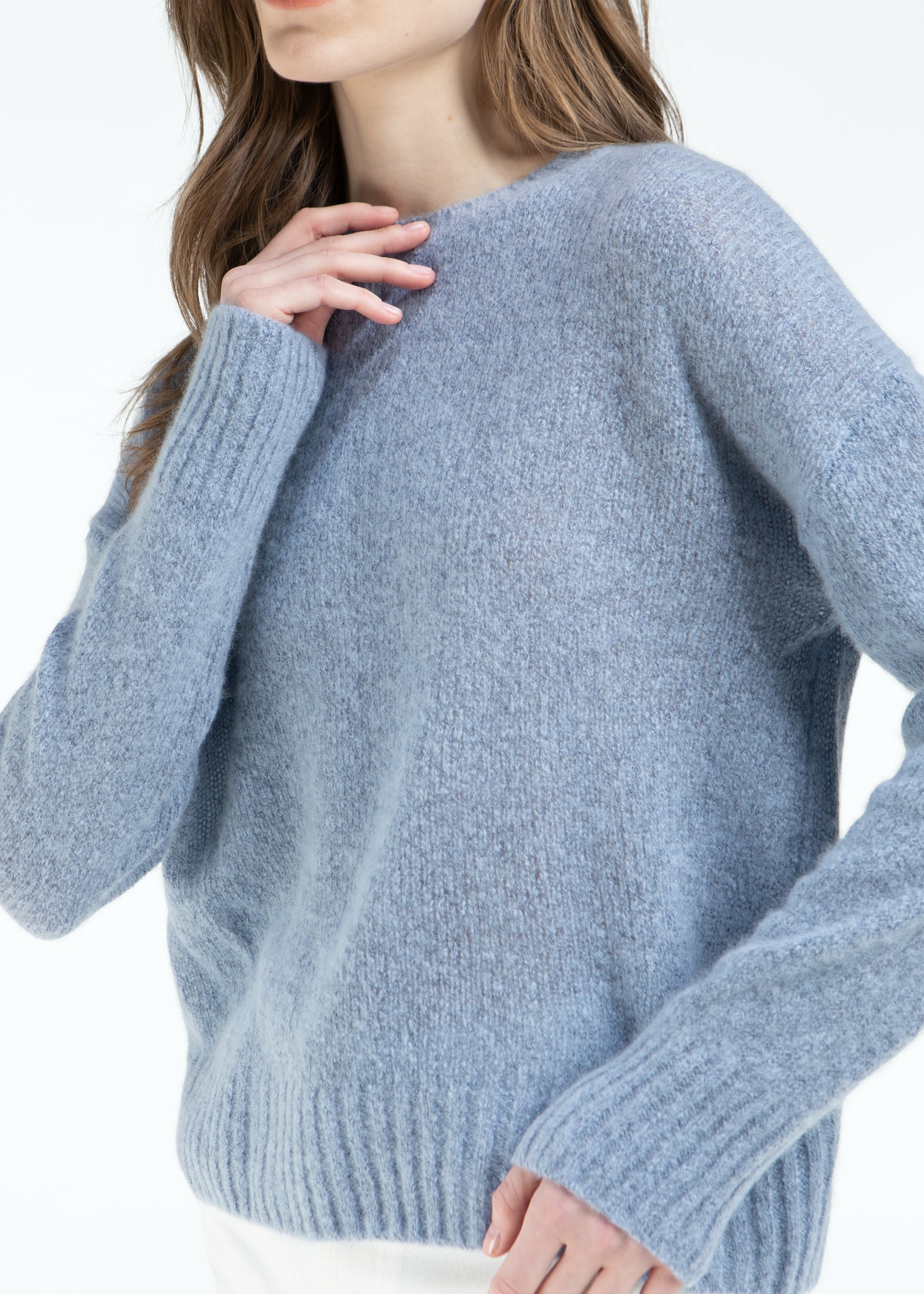 Libera Oversized Crewneck Cashmere Jumper