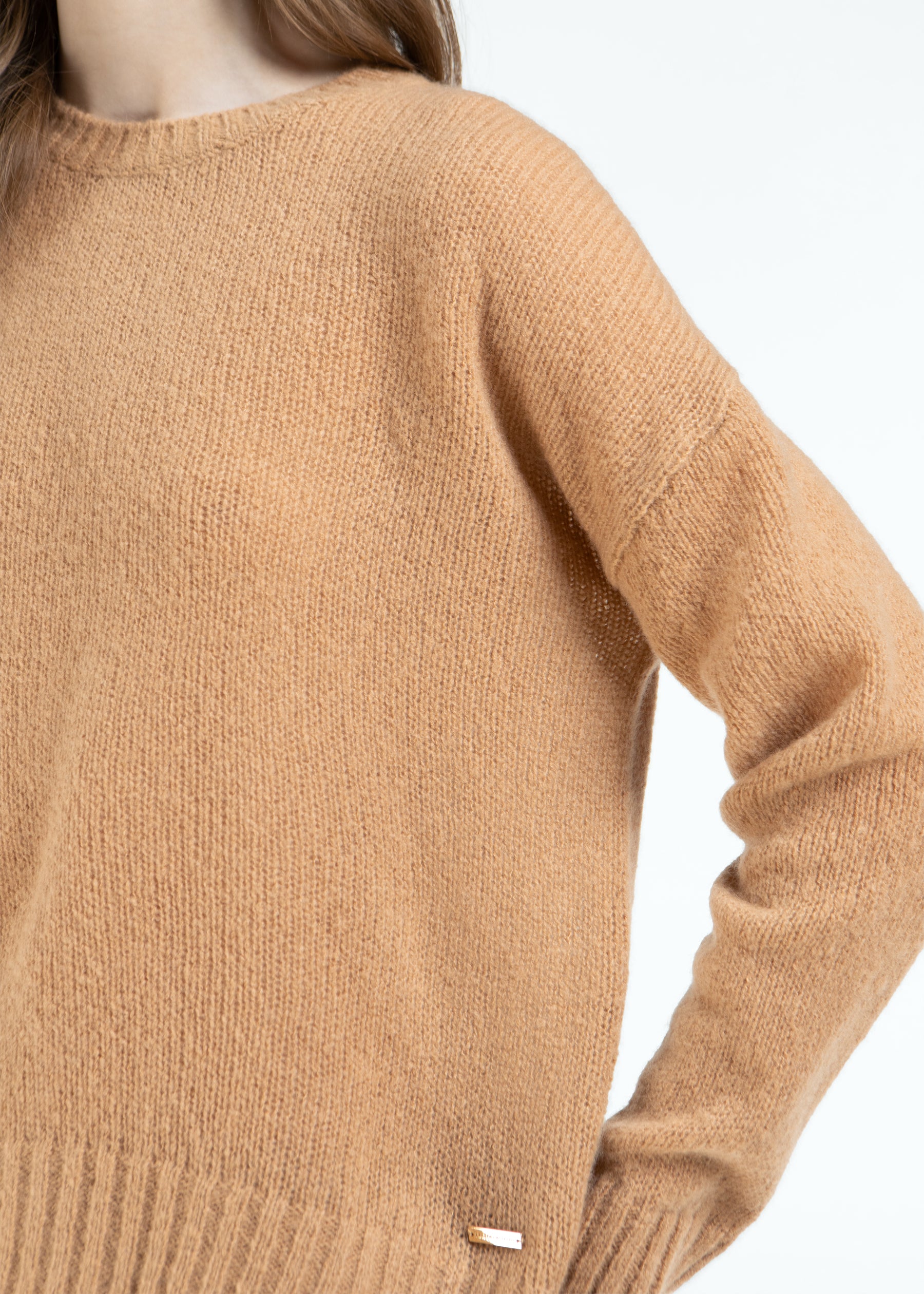 Libera Oversized Crewneck Cashmere Jumper