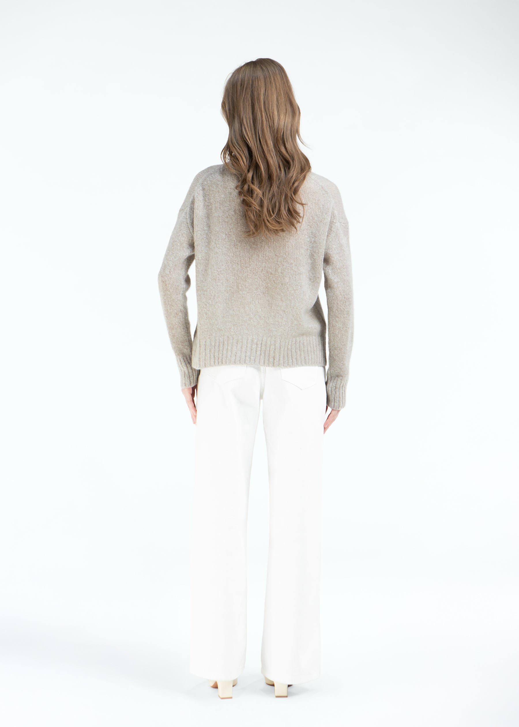 Libera Oversized Crewneck Cashmere Jumper