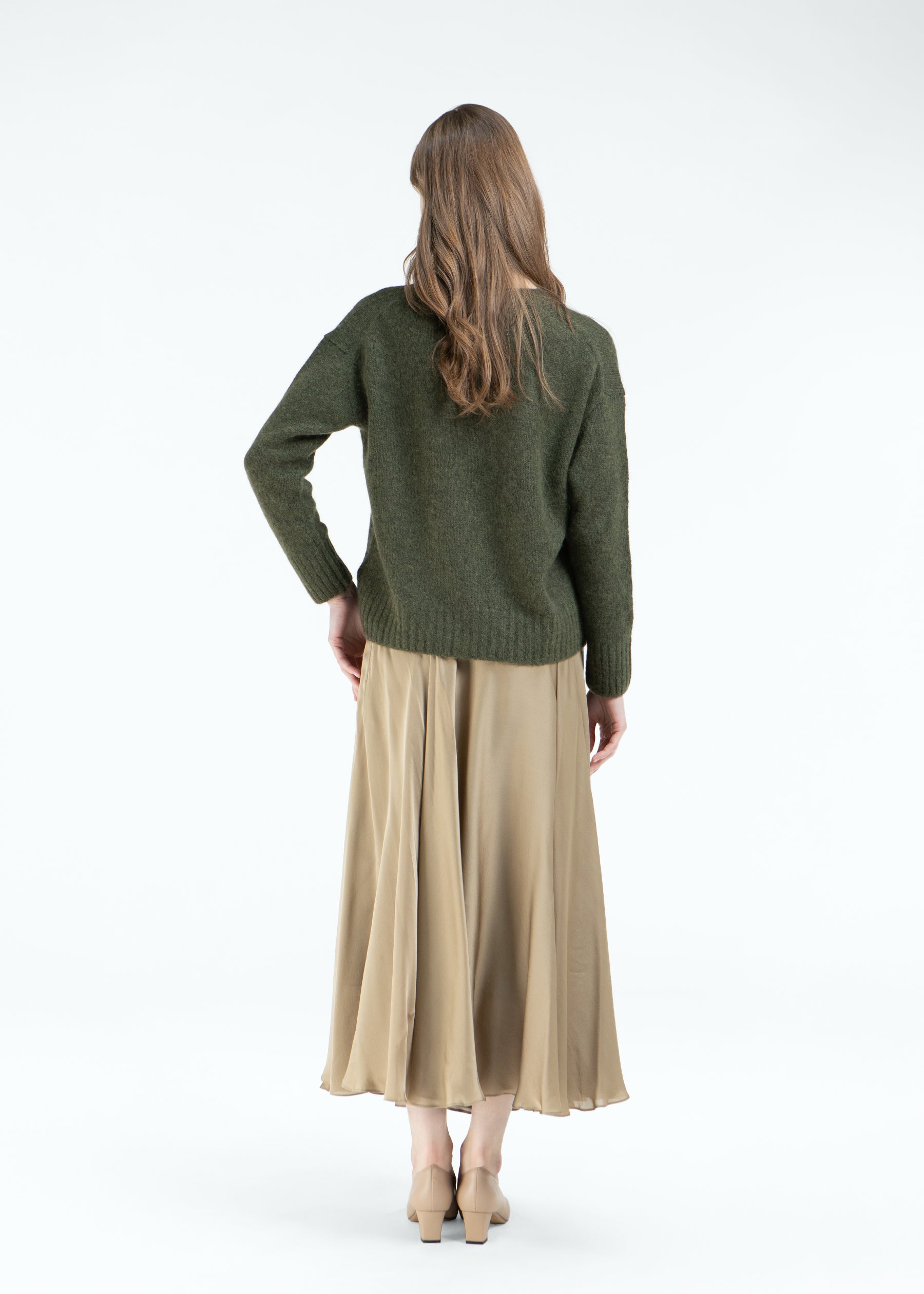 Libera Oversized Crewneck Cashmere Jumper