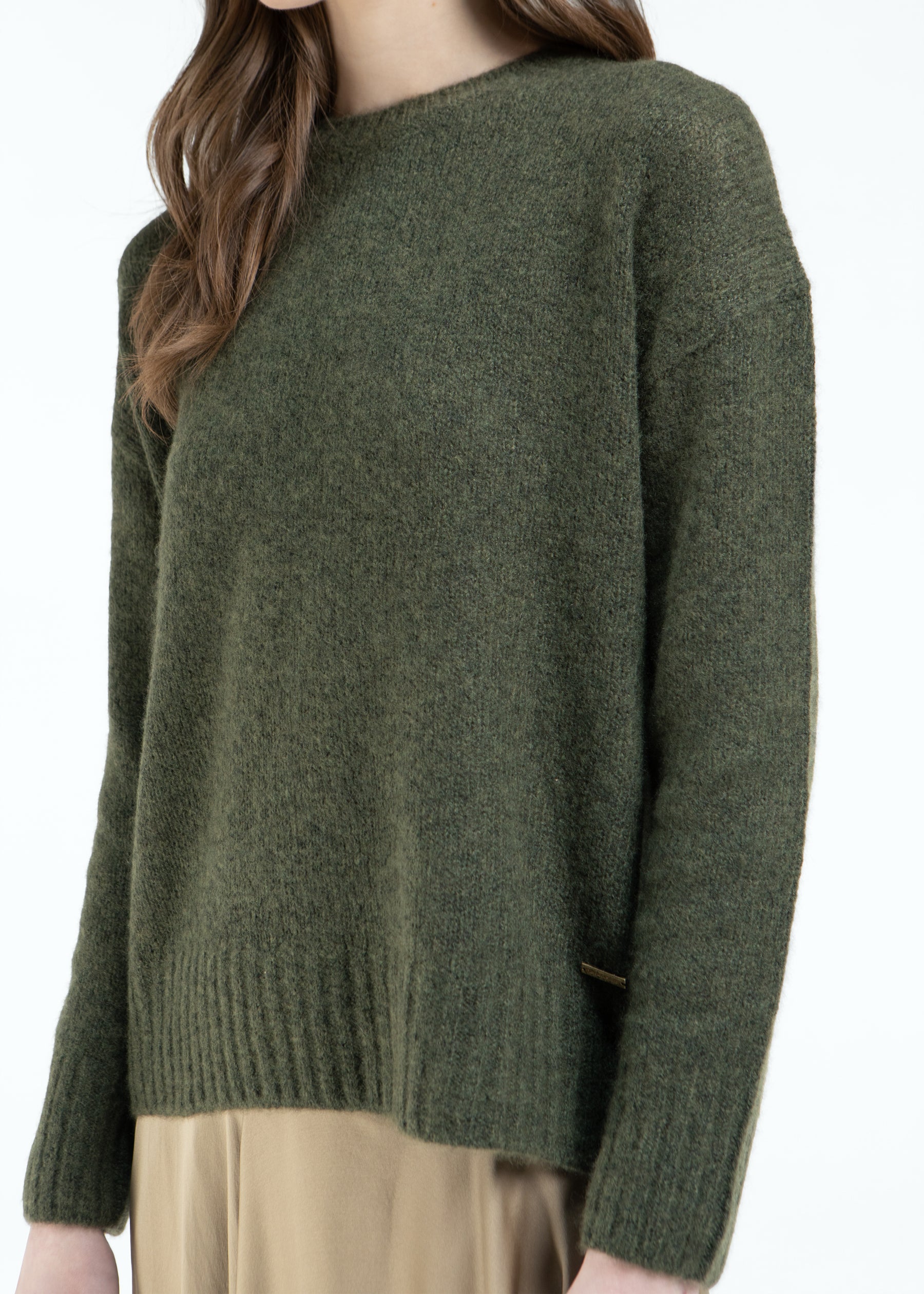 Libera Oversized Crewneck Cashmere Jumper