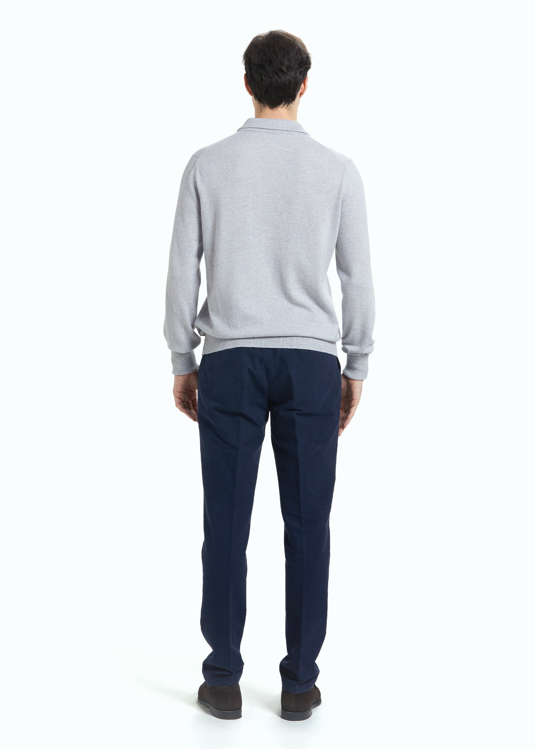 Siena Men's Cashmere Polo Neck Jumper