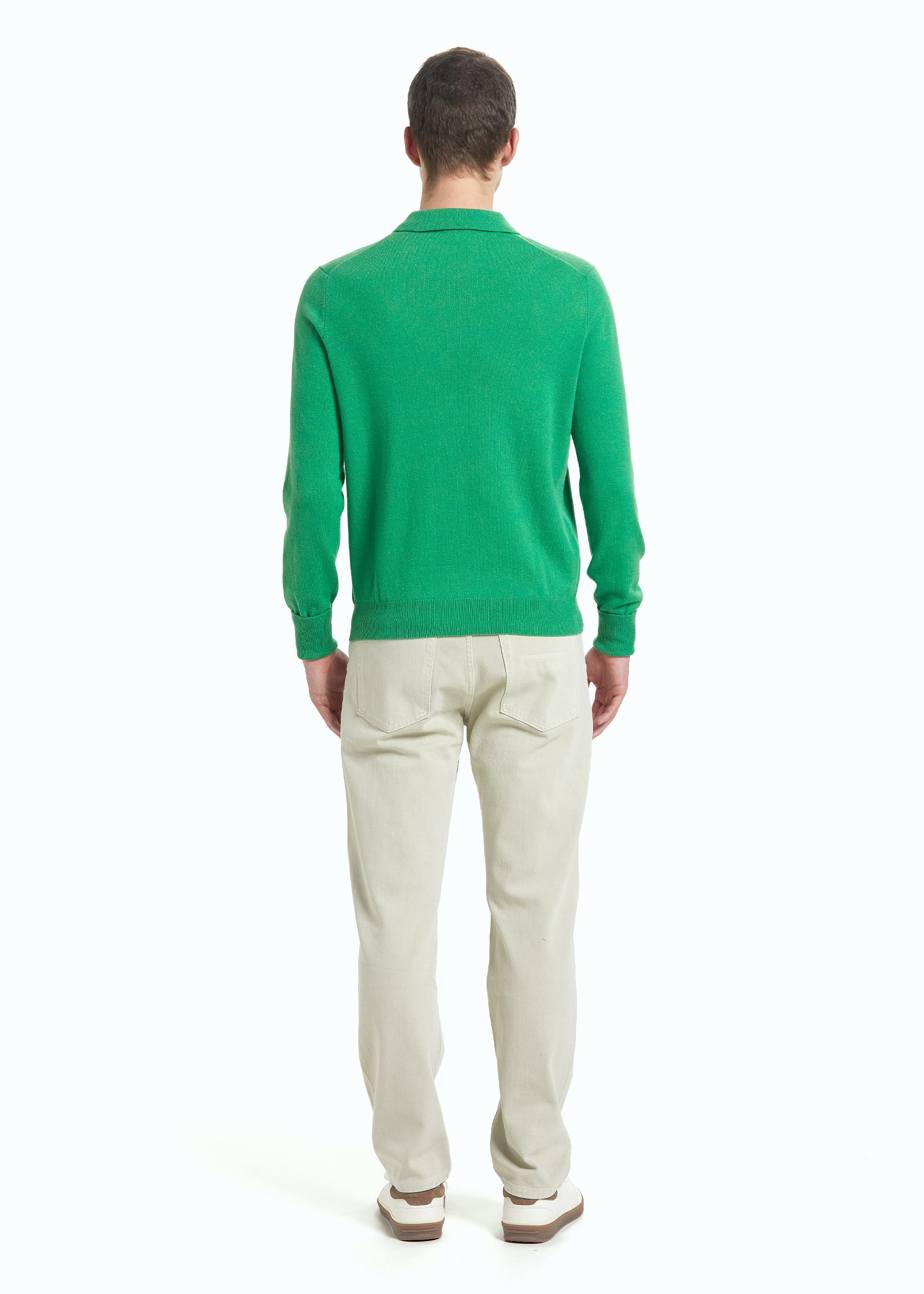 Siena Men's Cashmere Polo Neck Jumper