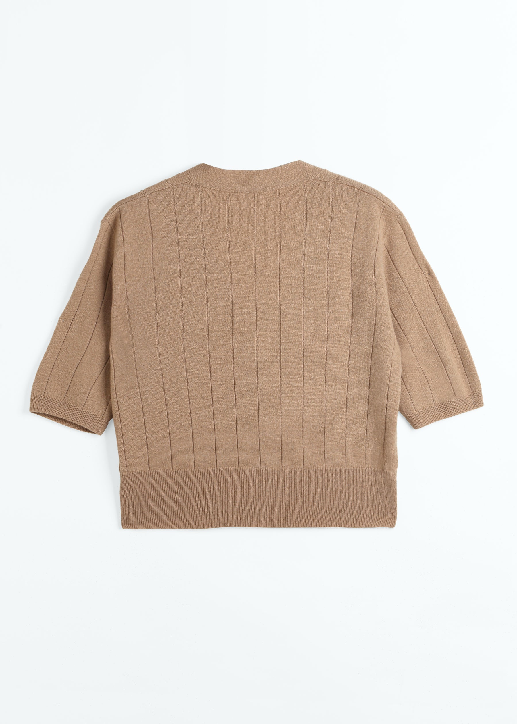 Novella Cropped Baby Cashmere Cardigan