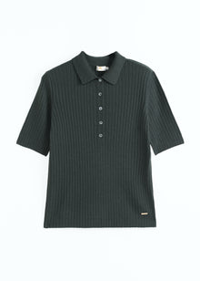 Cenere Polo Top