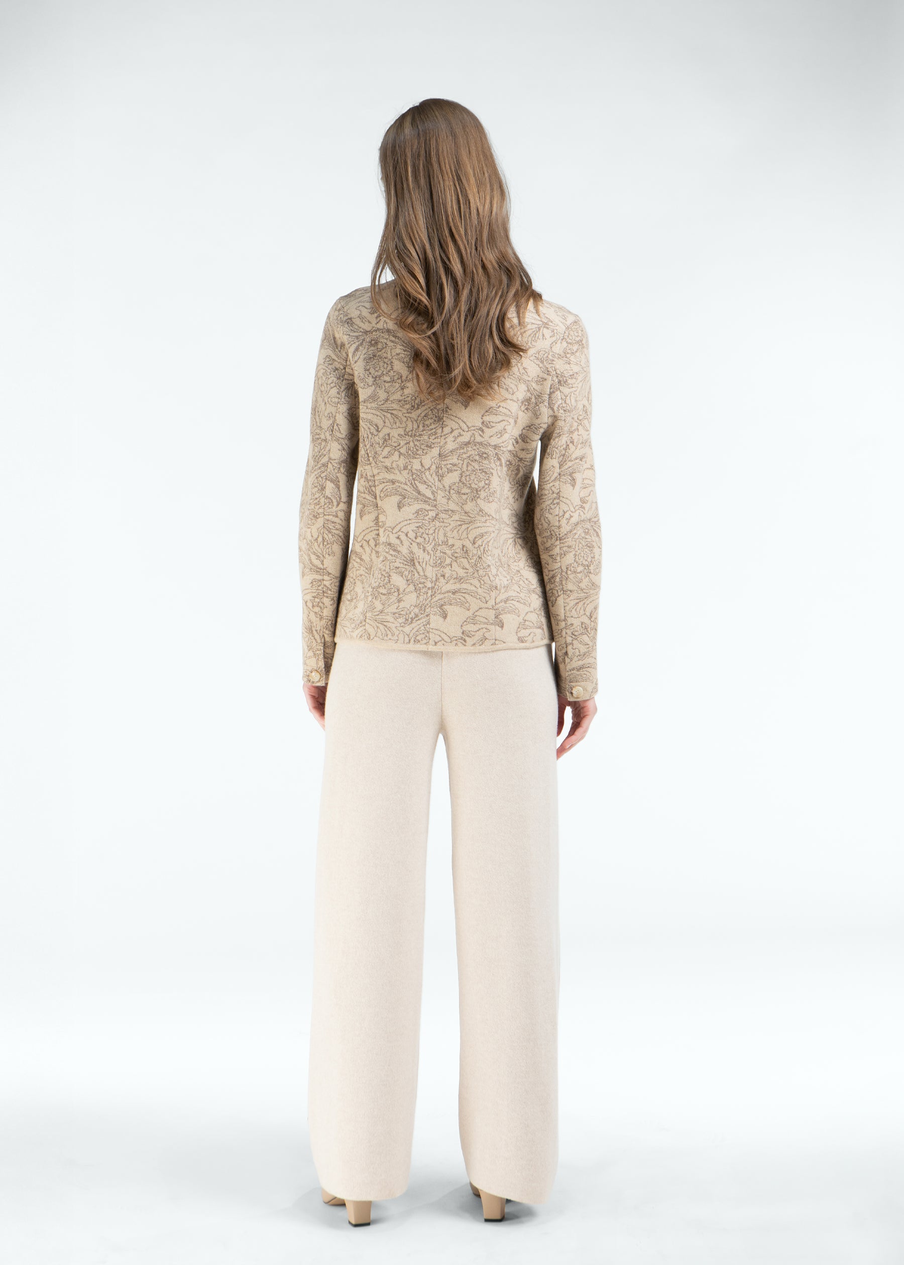 Diletto Floral Cashmere Jacket